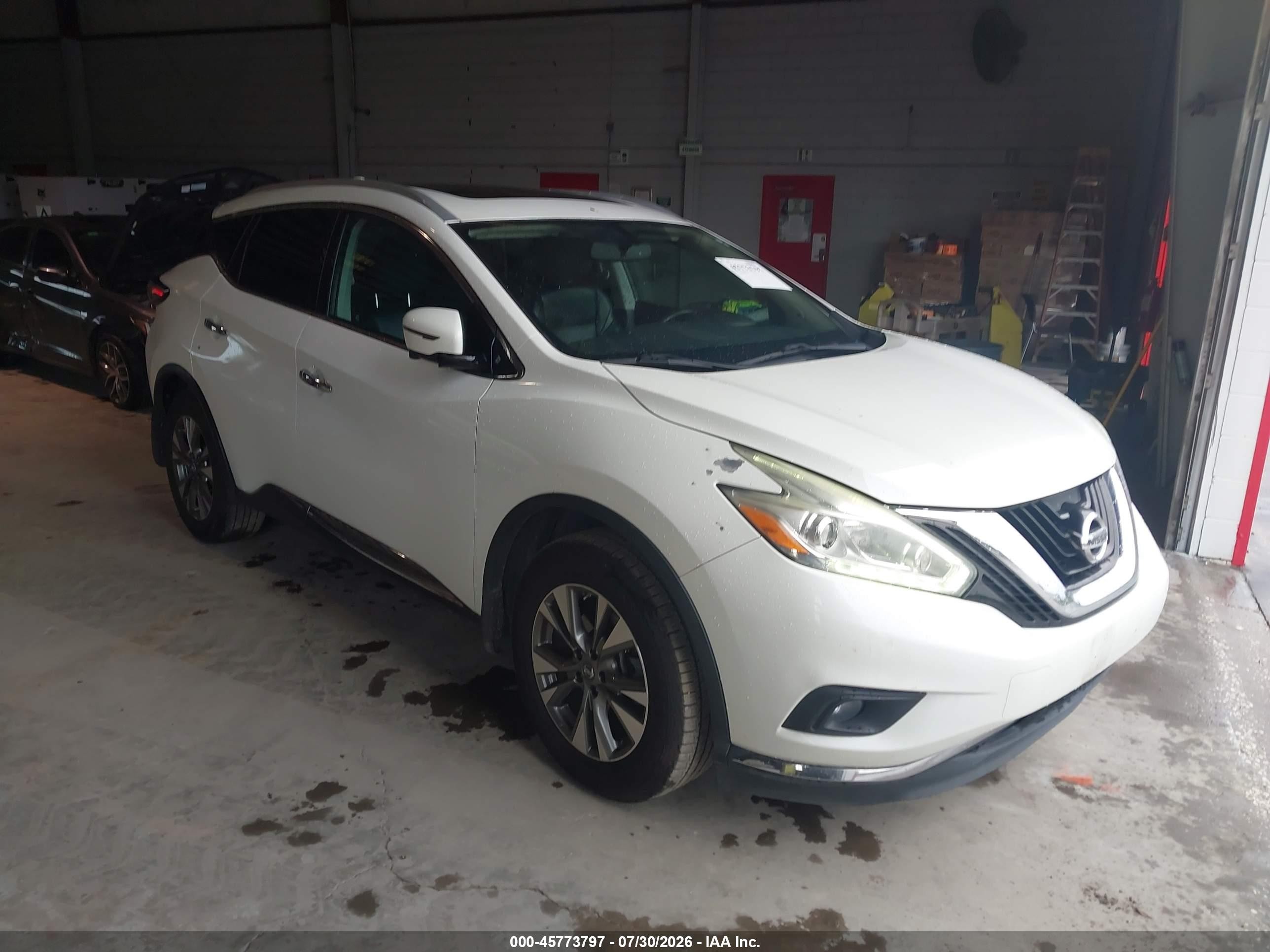 2017 Nissan Murano S, VIN 5N1AZ2MH1HN146472 — Normal wear