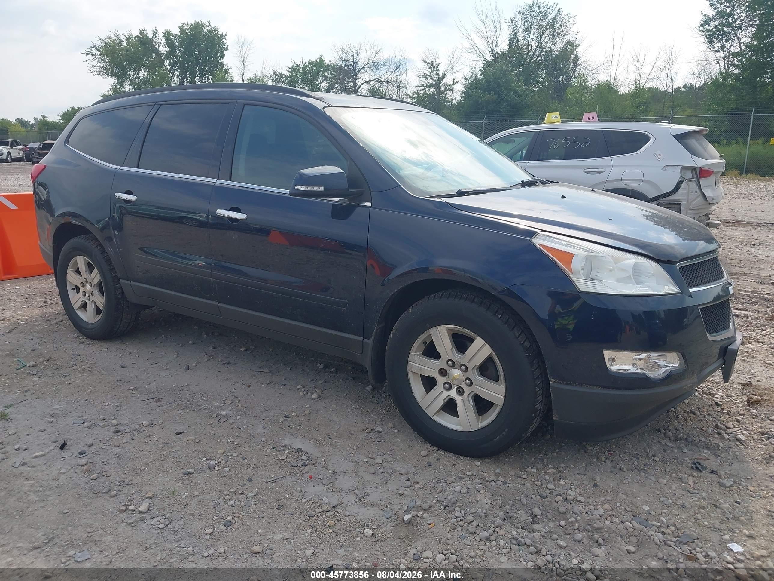 2011 Chevrolet Traverse 1LT, VIN 1GNKVGED3BJ191593 — Normal wear