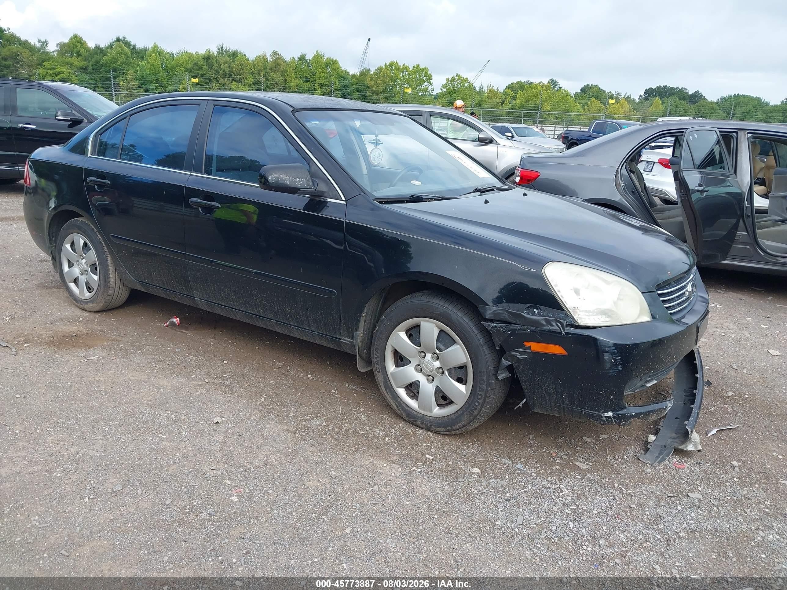 2008 Kia Optima EX, VIN KNAGE123185275028 — Обычный износ