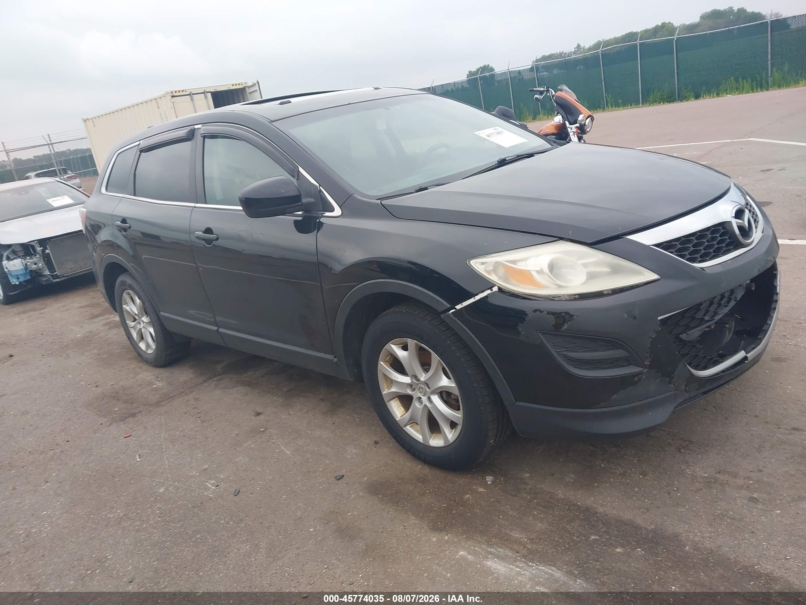2012 Mazda CX-9 Touring, VIN JM3TB3CV2C0335773 — Обычный износ