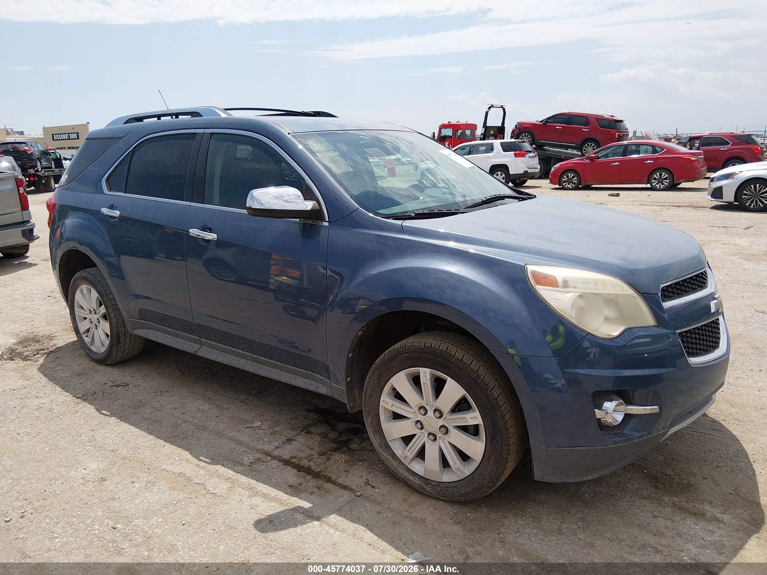 2011 Chevrolet Equinox 2LT, VIN 2CNALPEC9B6447228 — Hail