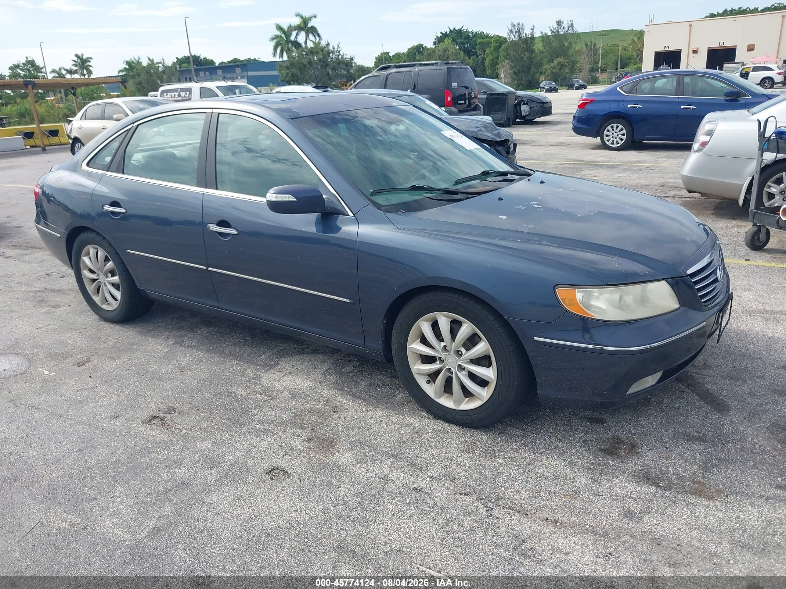 2007 Hyundai Azera SE, VIN KMHFC46F27A178285 — Обычный износ