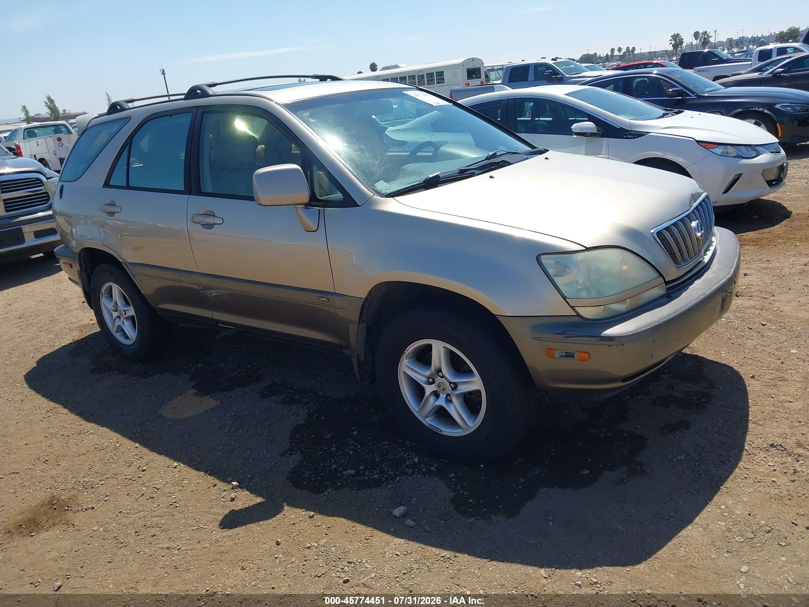 2002 Lexus RX 300, VIN JTJGF10U320123779 — Normal wear