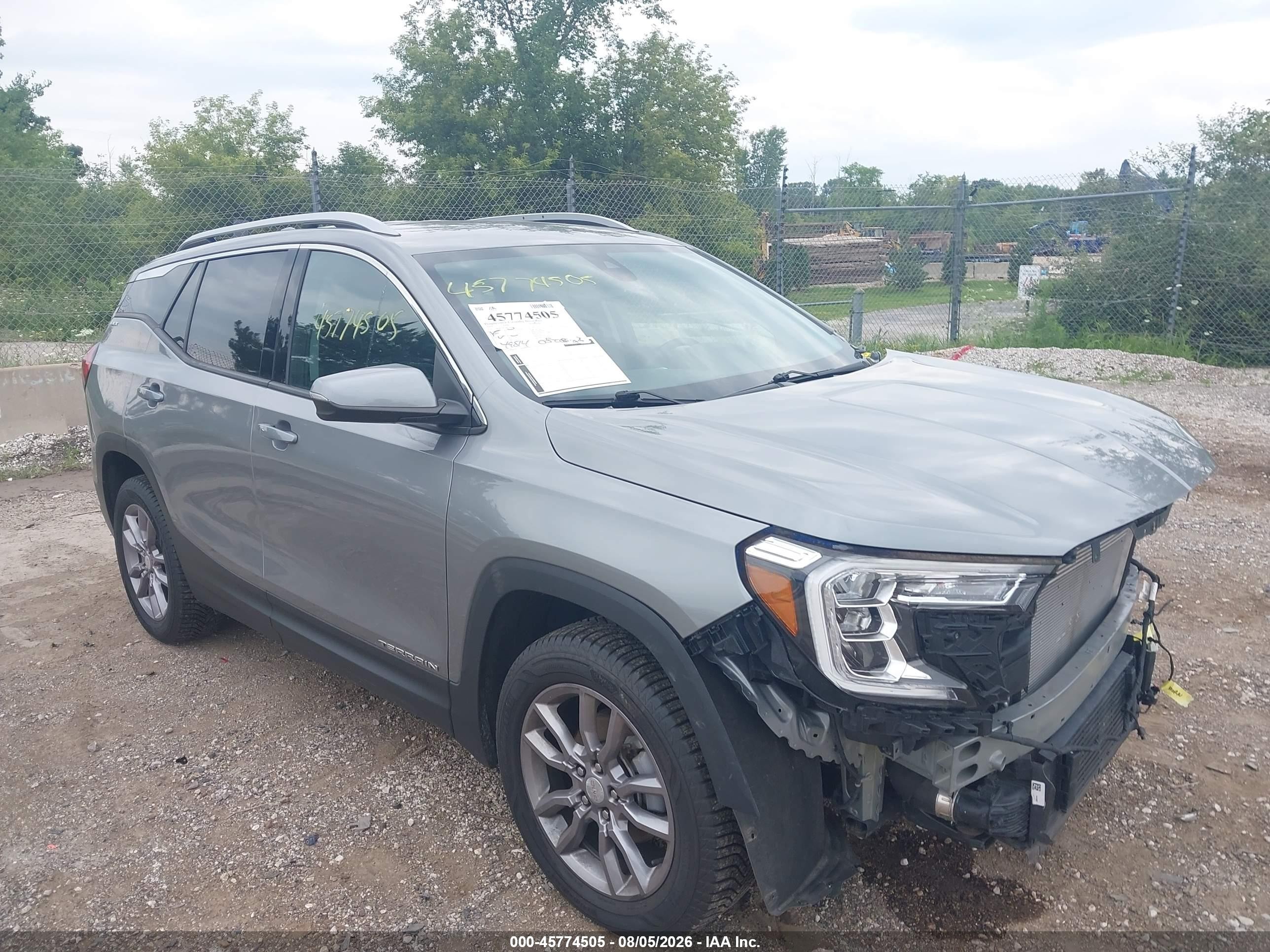 2023 GMC Terrain SLT, VIN 3GKALVEG8PL141902 — Перед