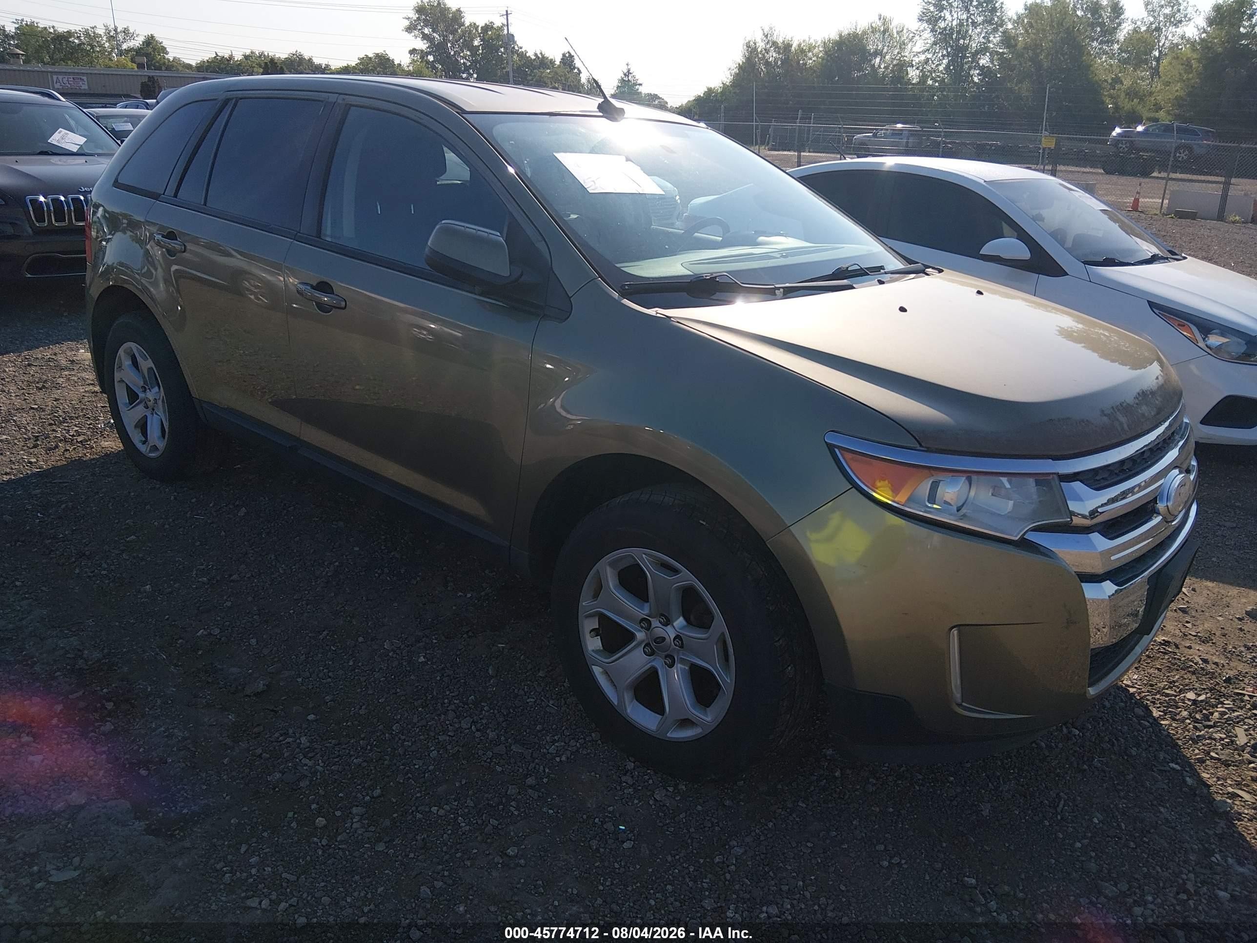 2013 Ford Edge SEL, VIN 2FMDK4JC3DBB69442 — Undercarriage