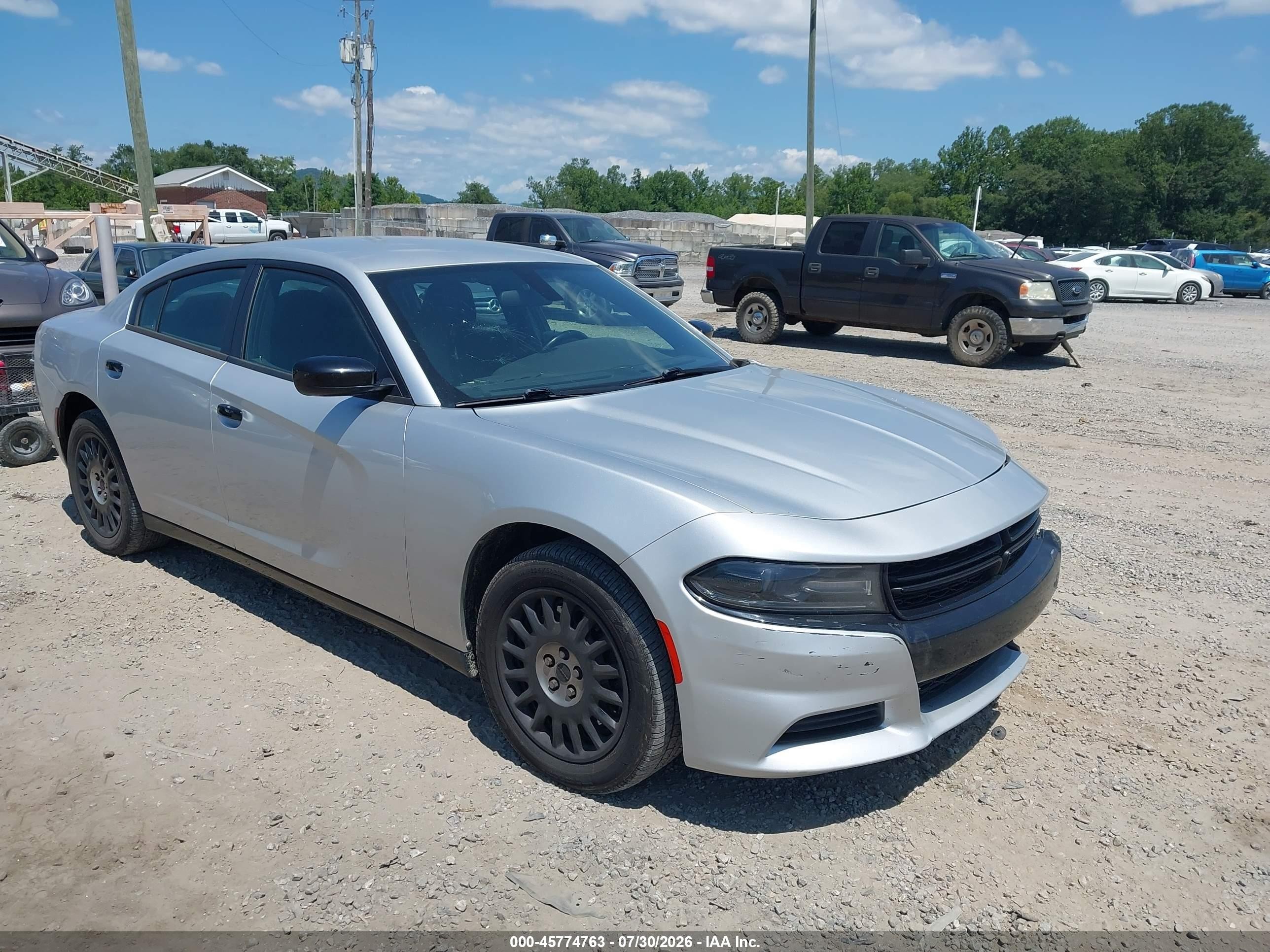 2019 Dodge Charger Police, VIN 2C3CDXKT9KH676693 — Front end