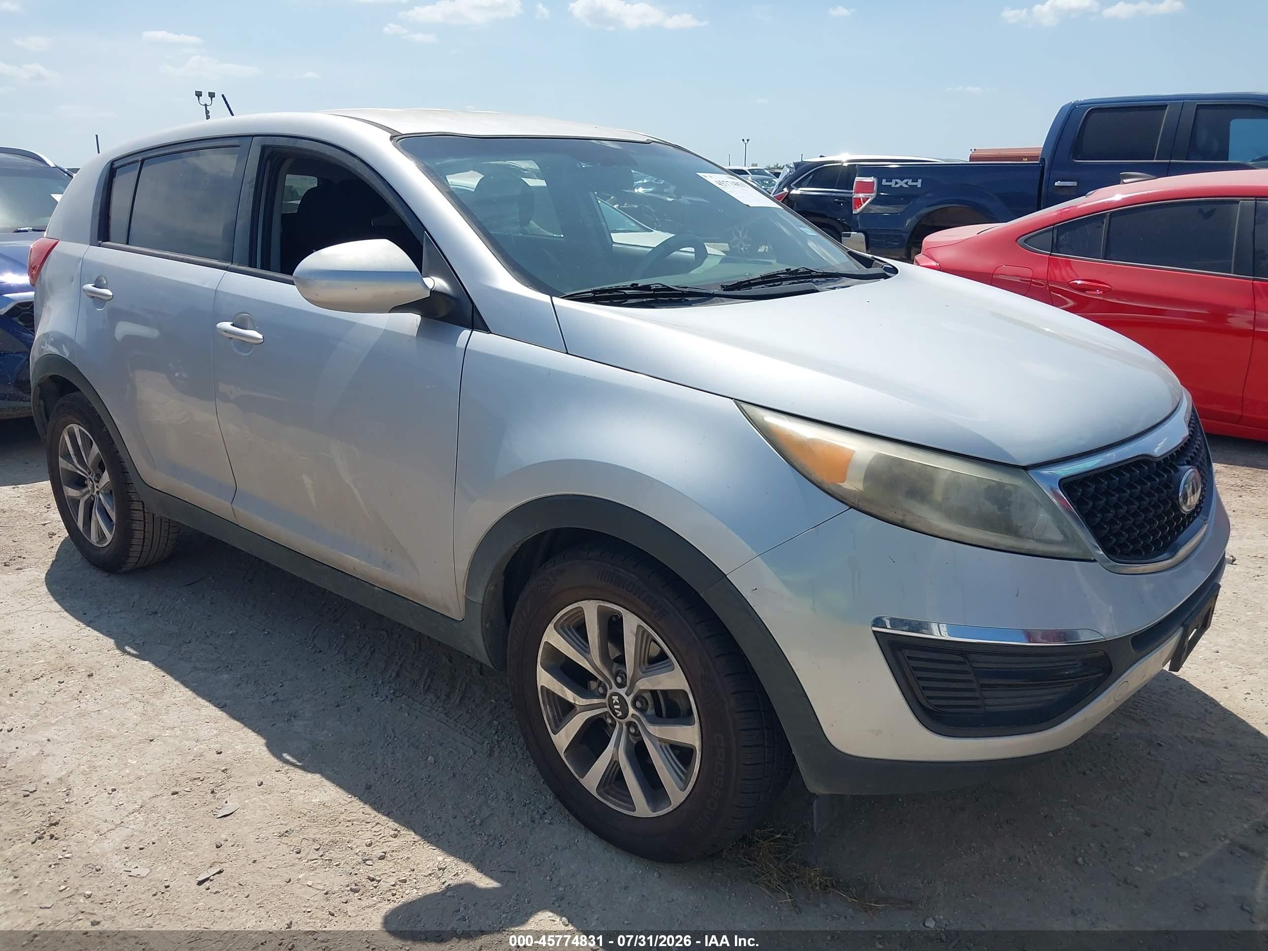 2015 Kia Sportage LX, VIN KNDPB3ACXF7719730 — Normal wear