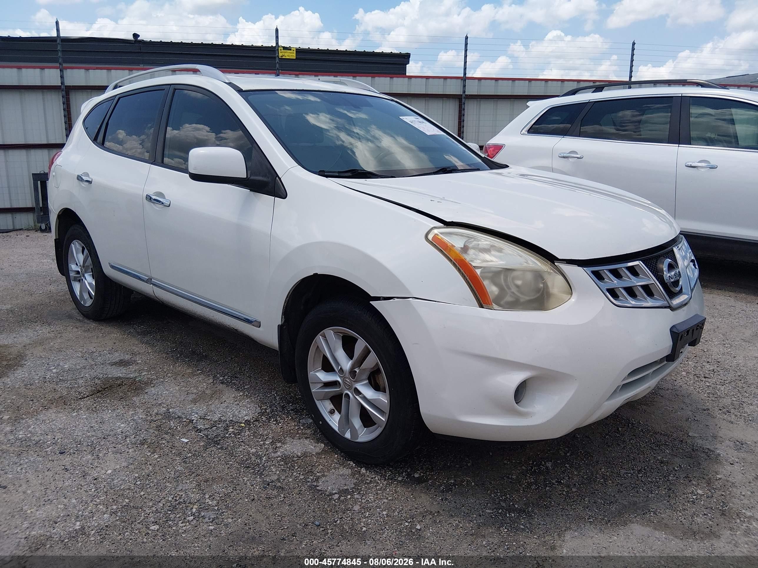 2013 Nissan Rogue SL, VIN JN8AS5MT5DW005041 — Normal wear