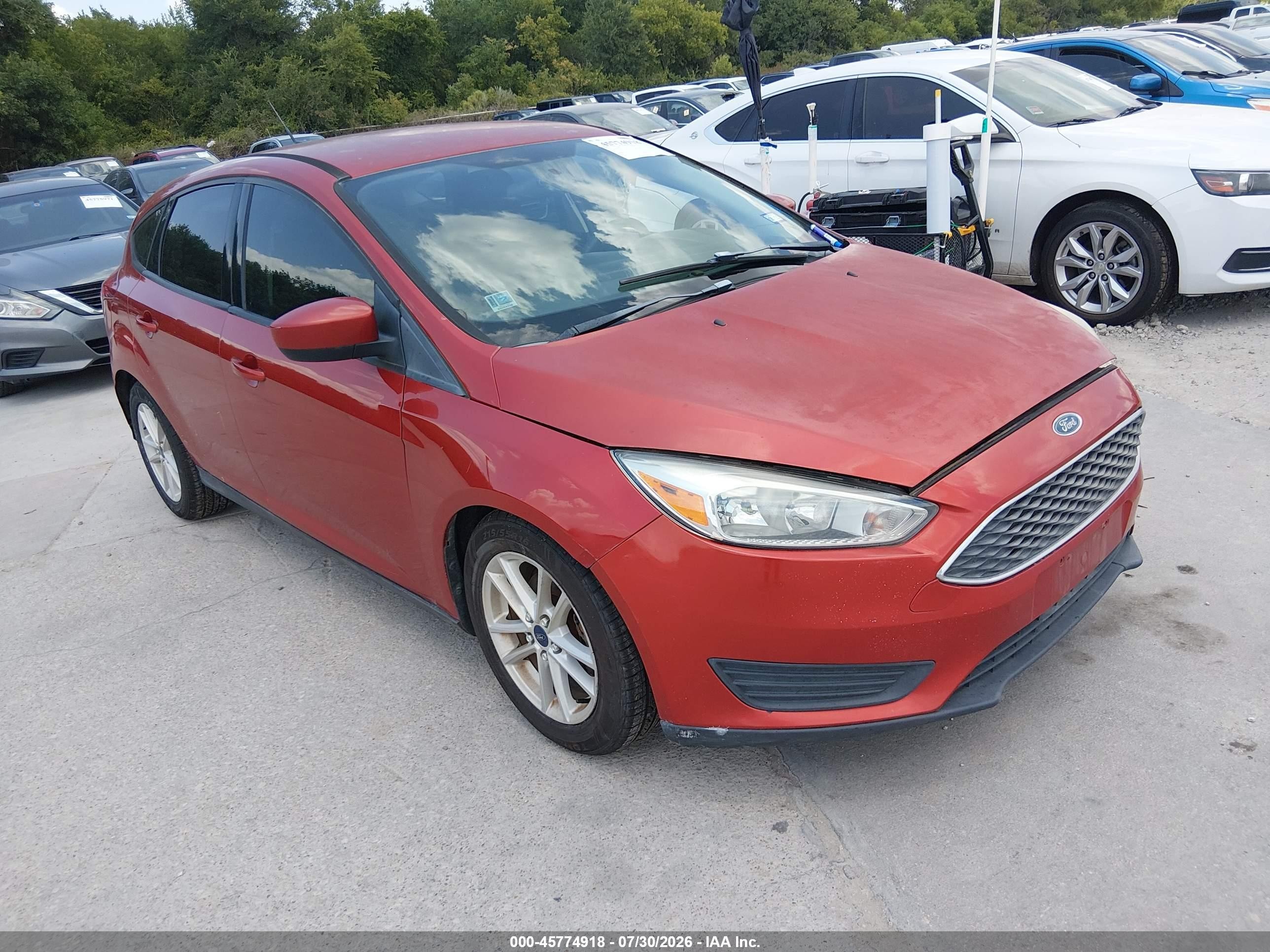 2018 Ford Focus SE, VIN 1FADP3K21JL269207 — Обычный износ