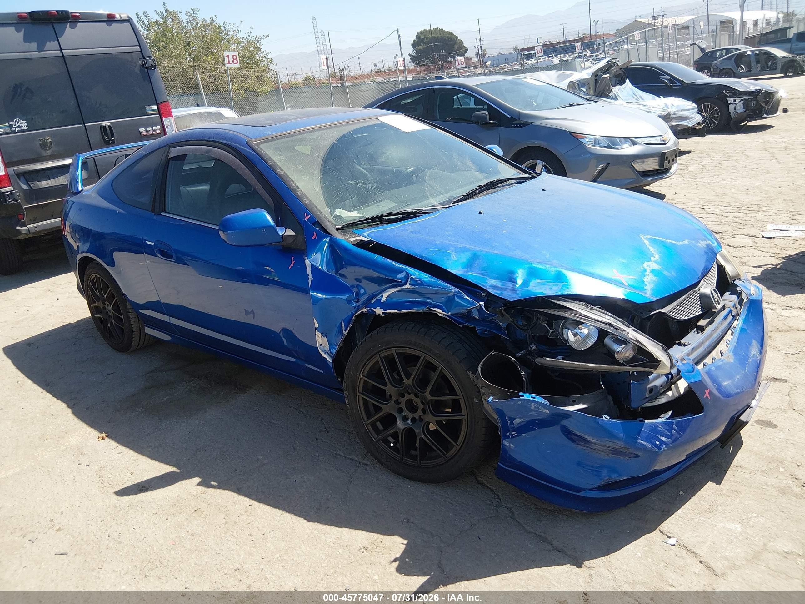 2006 Acura RSX, VIN JH4DC54866S011859 — Front end
