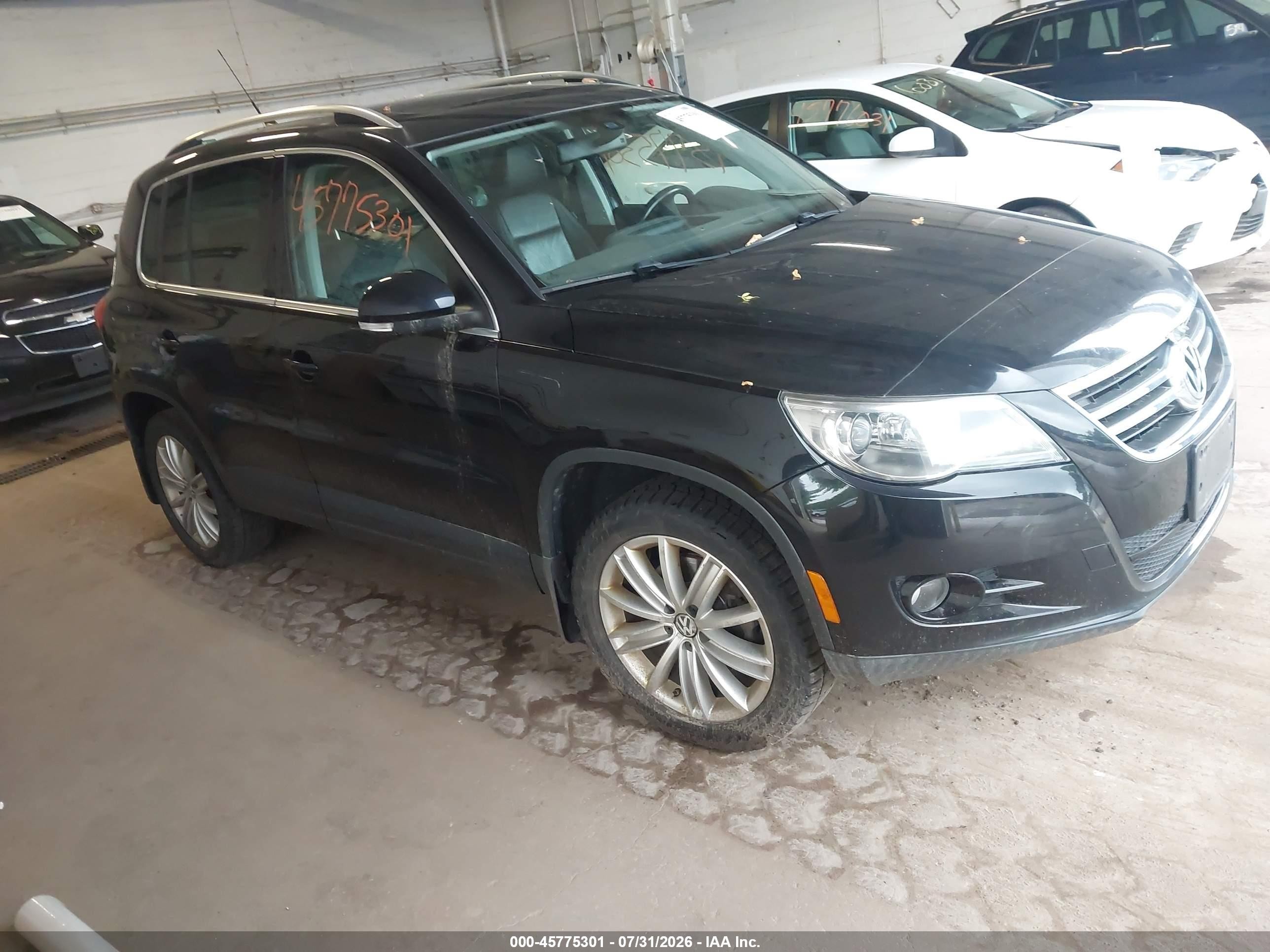 2009 Volkswagen Tiguan SE, VIN WVGBV95N09W002727 — Обычный износ