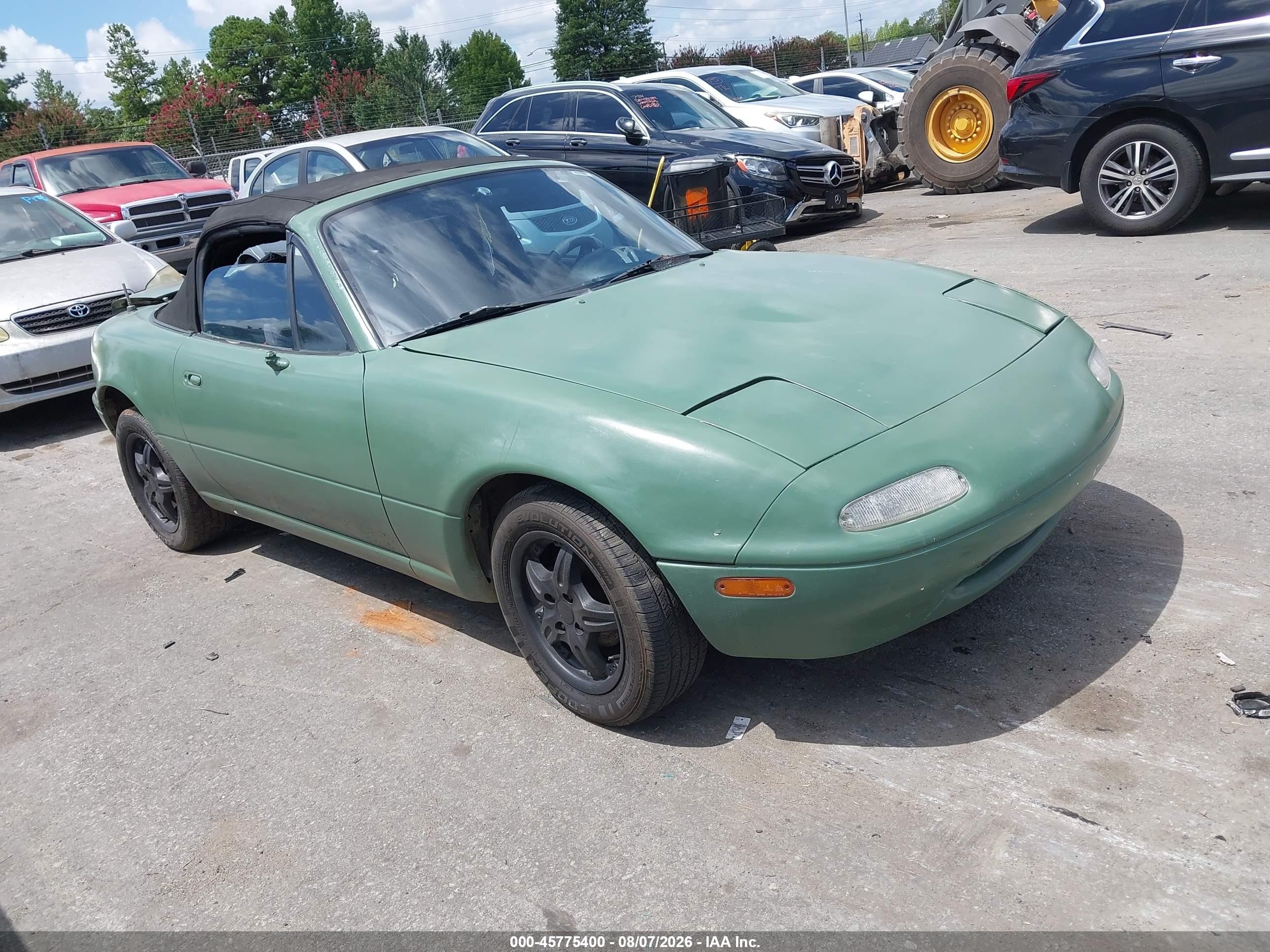 1992 Mazda MX-5 Miata, VIN JM1NA3518N0309227 — Normal wear