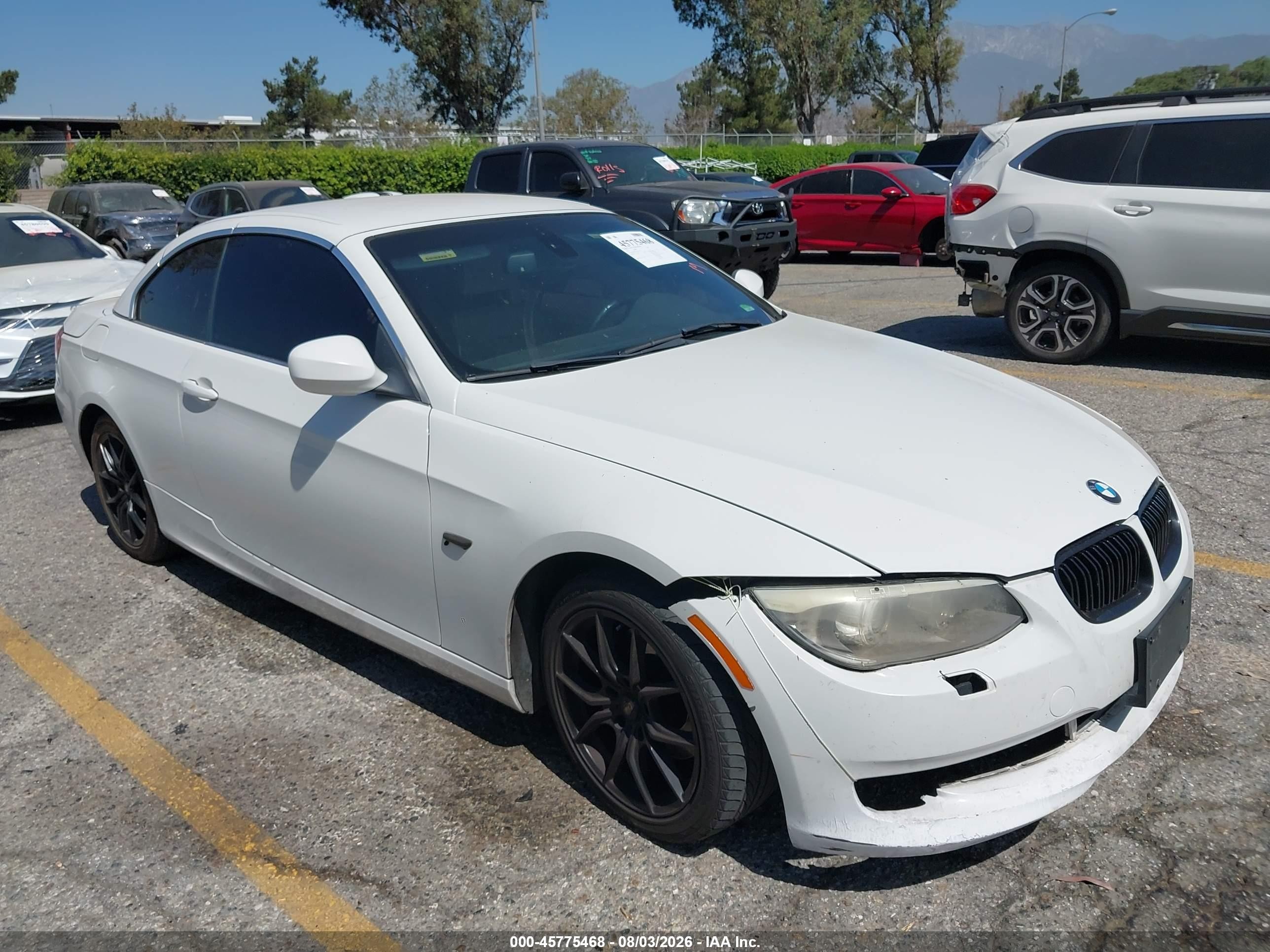2011 BMW 3 Series 328i, VIN WBADW7C57BE443510 — Front end