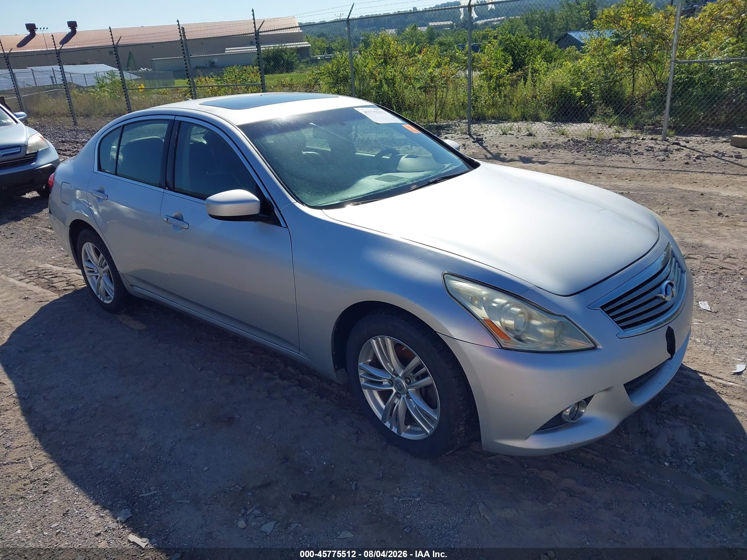 2010 Infiniti G37 x, VIN JN1CV6AR4AM251146 — Обычный износ