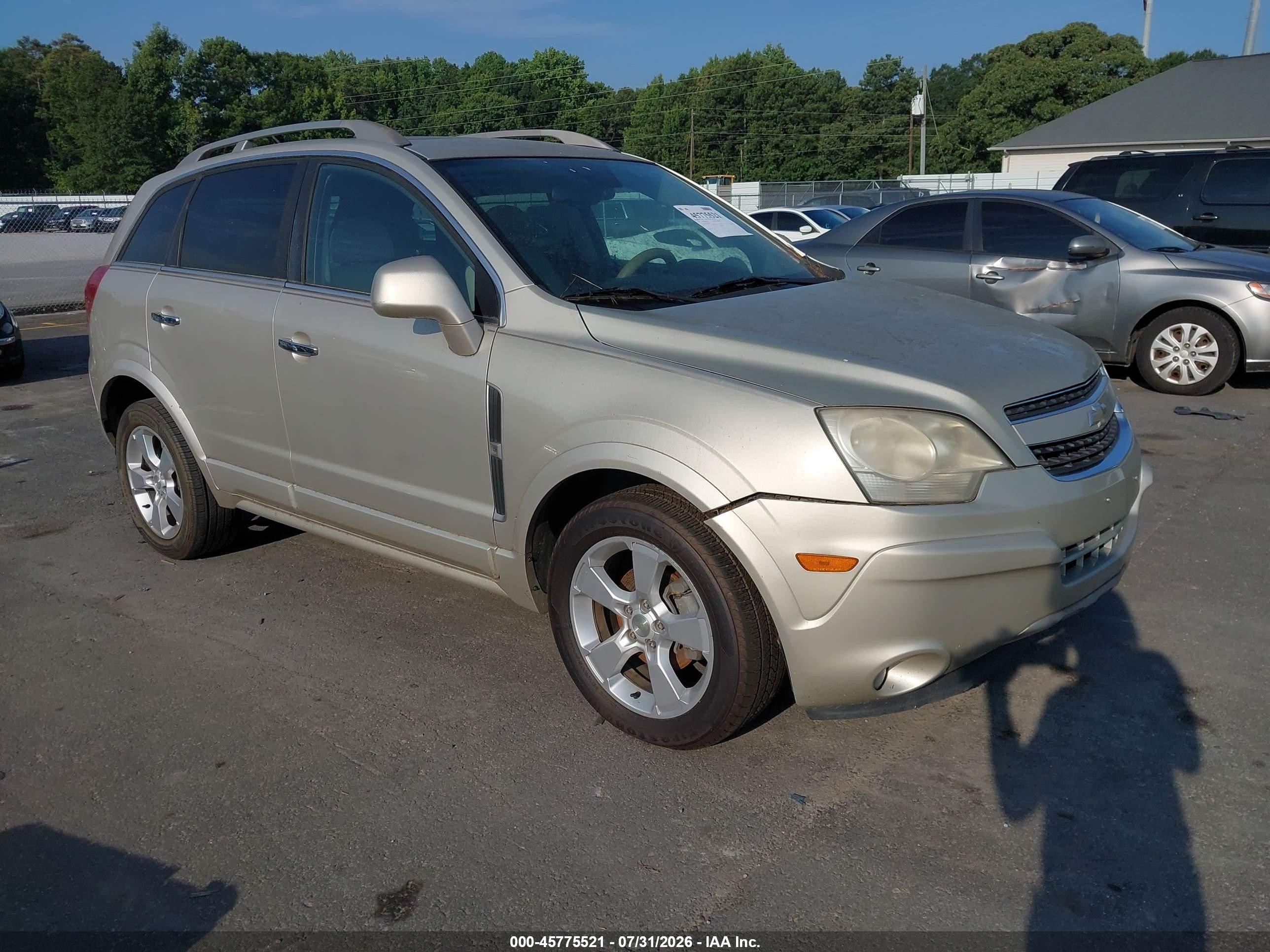 2014 Chevrolet Captiva Sport LTZ, VIN 3GNAL4EKXES550617 — Normal wear