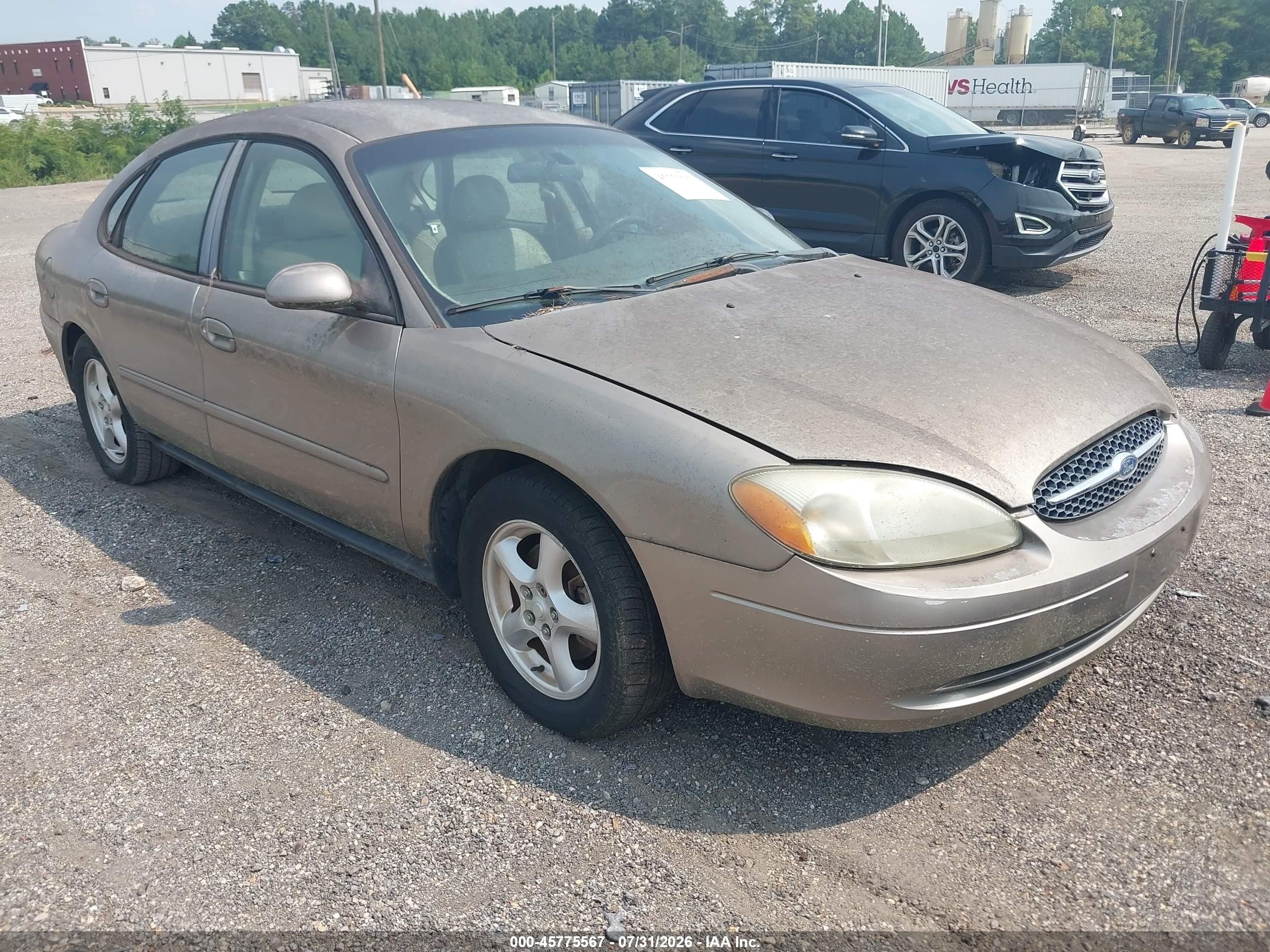 2002 Ford Taurus SES Standard, VIN 1FAFP55U42A197045 — Обычный износ