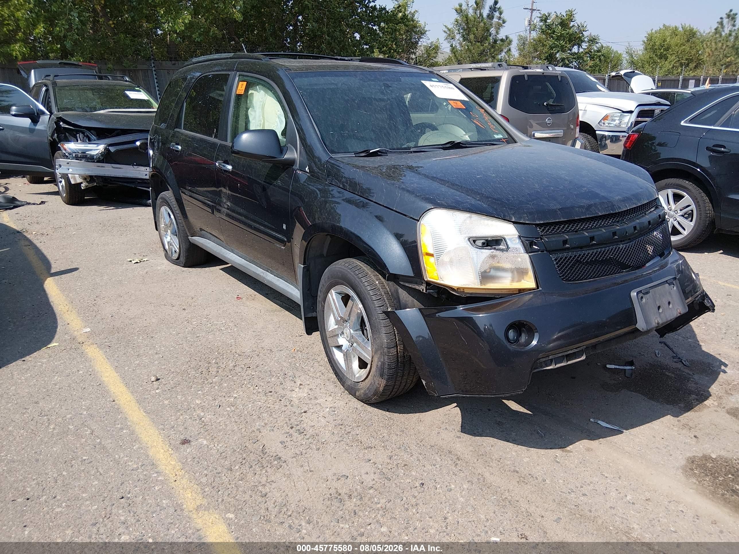 2009 Chevrolet Equinox LTZ, VIN 2CNDL83F596226980 — Обычный износ