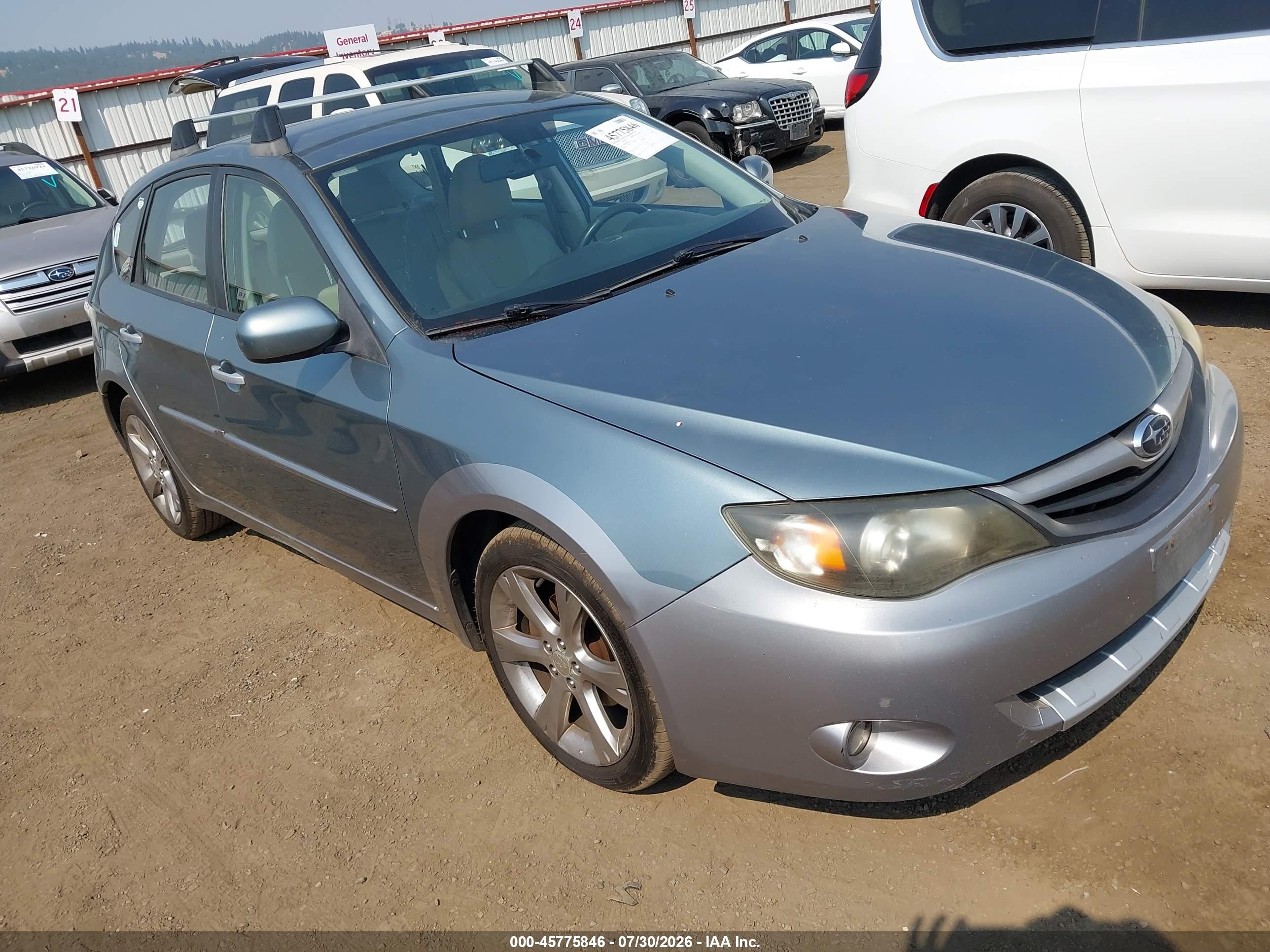 2011 Subaru Impreza Outback Special Sports, VIN JF1GH6D68BH801360 — Зад