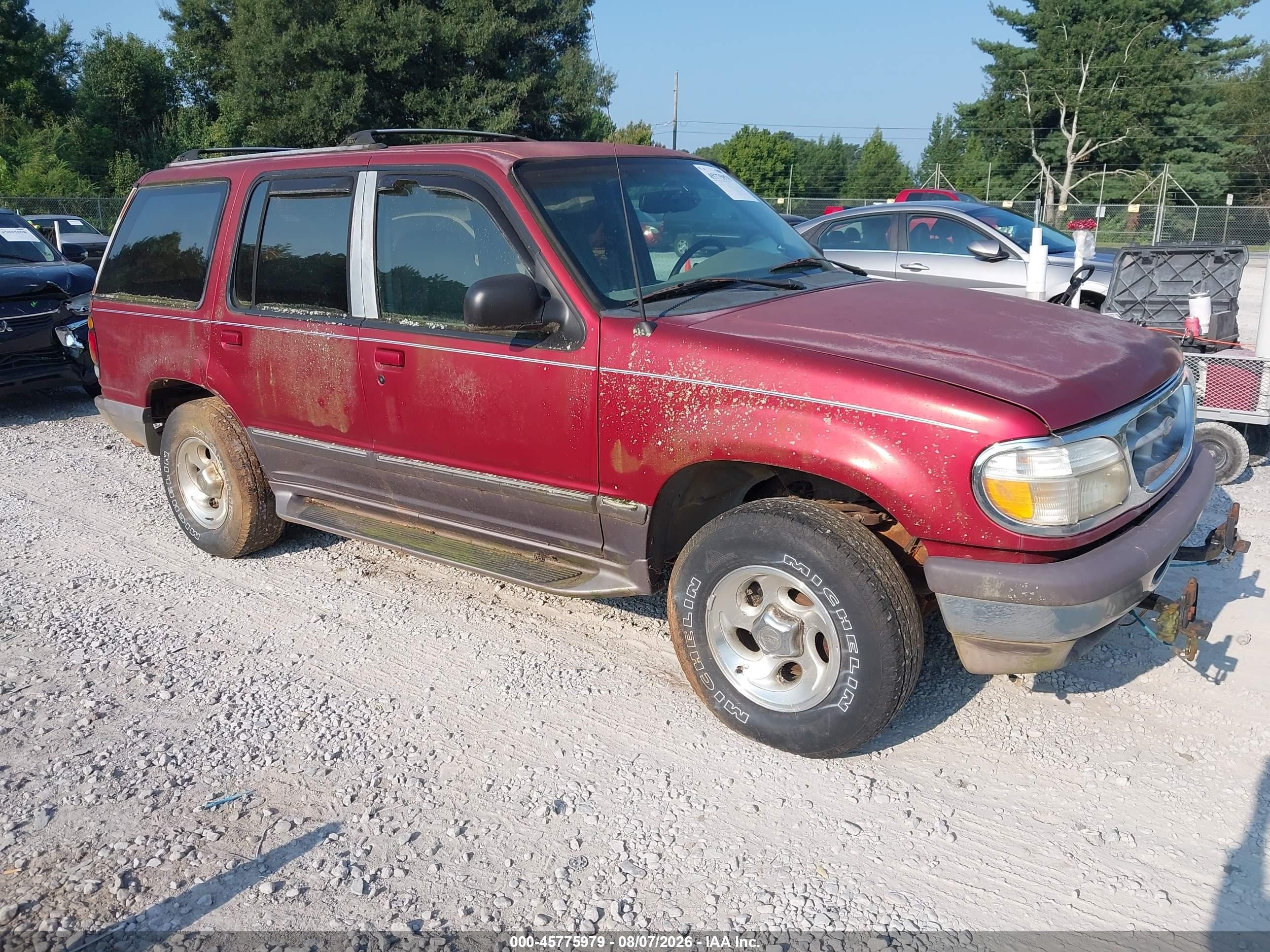 1997 Ford Explorer XL, VIN 1FMDU34E2VZB12858 — Обычный износ