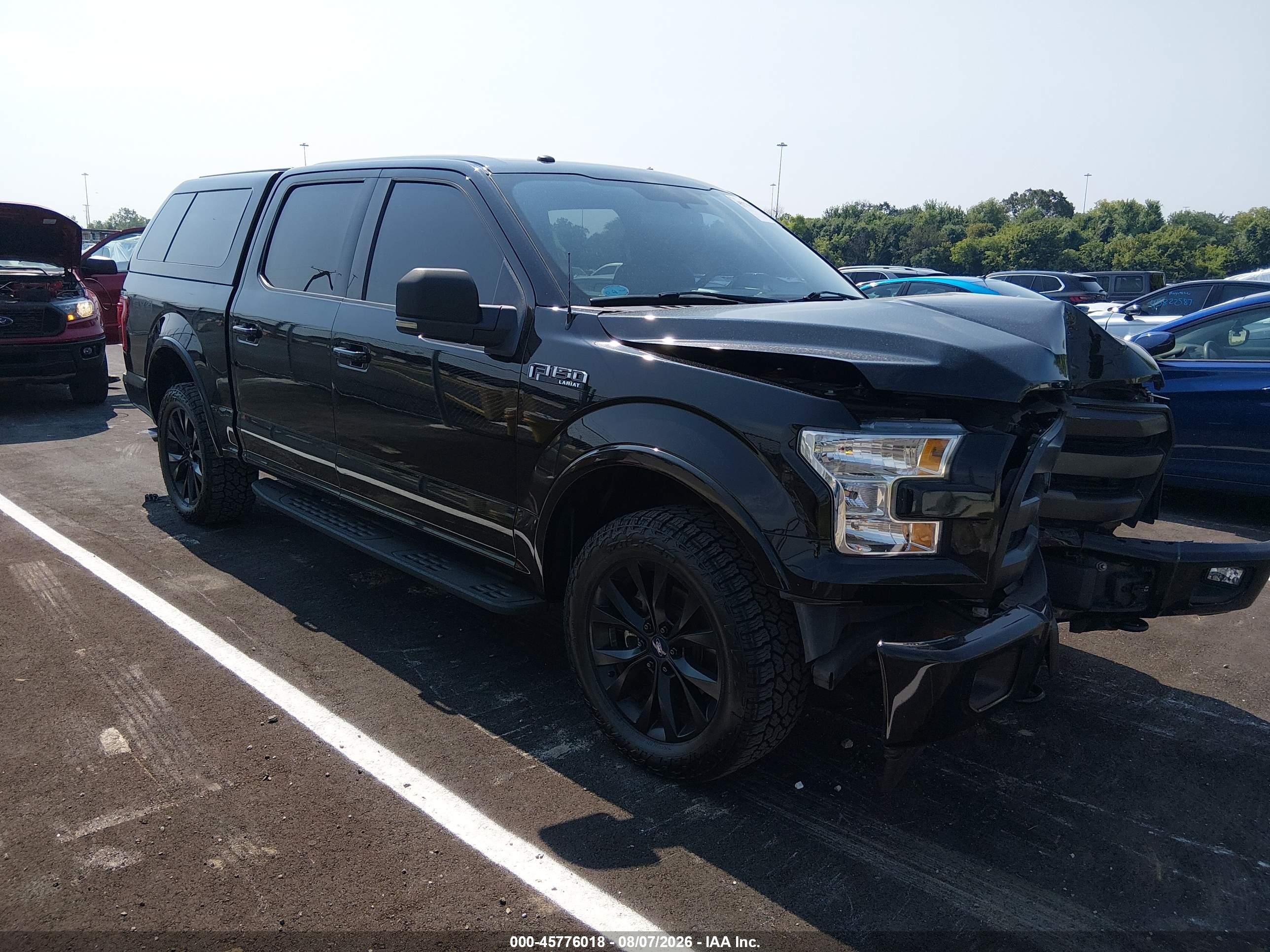 2017 Ford F-150 King Ranch, VIN 1FTEW1EF2HFB48828 — Front end