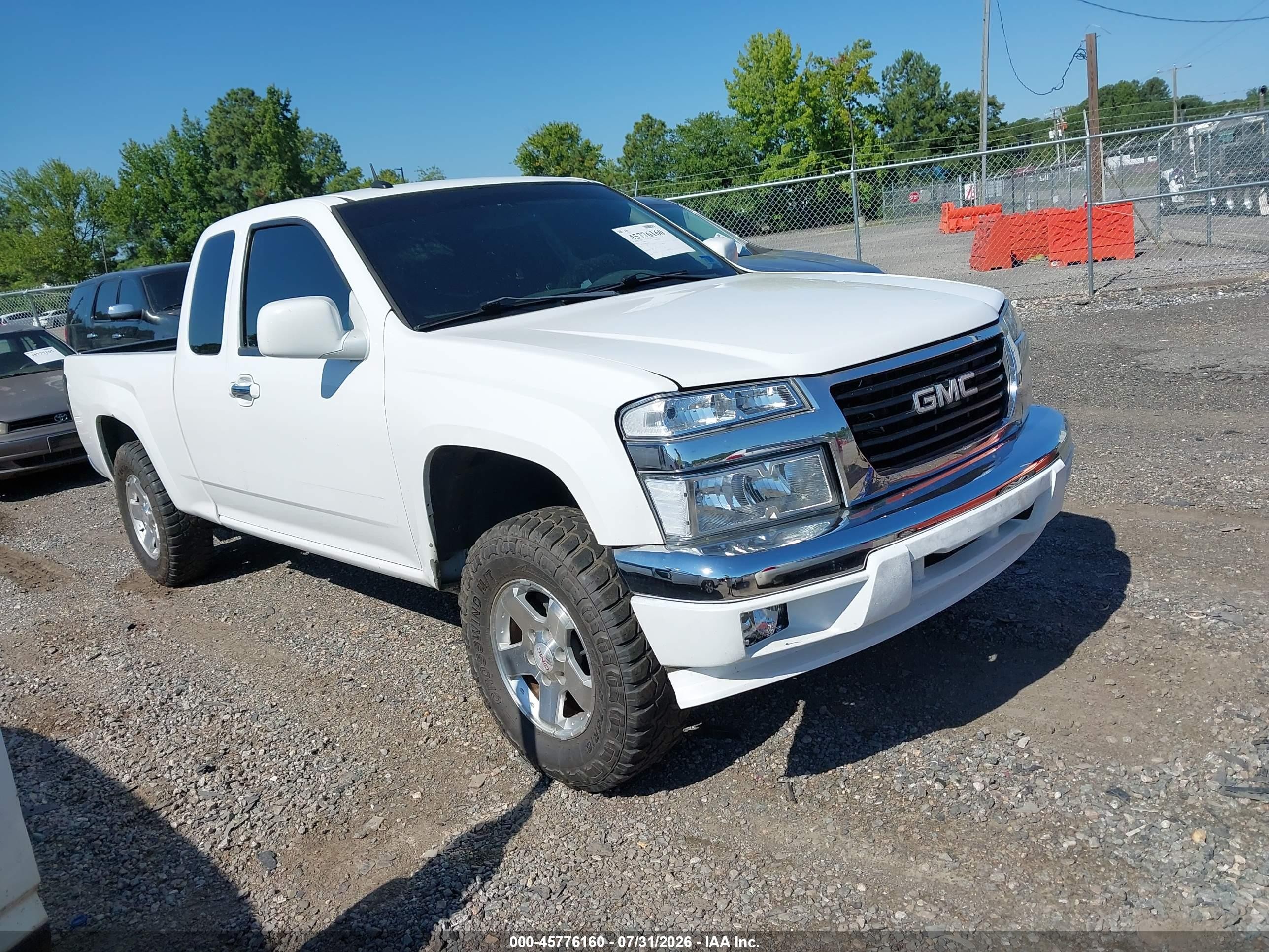 2012 GMC Canyon SLE1, VIN 1GTE5MF98C8145426 — Обычный износ