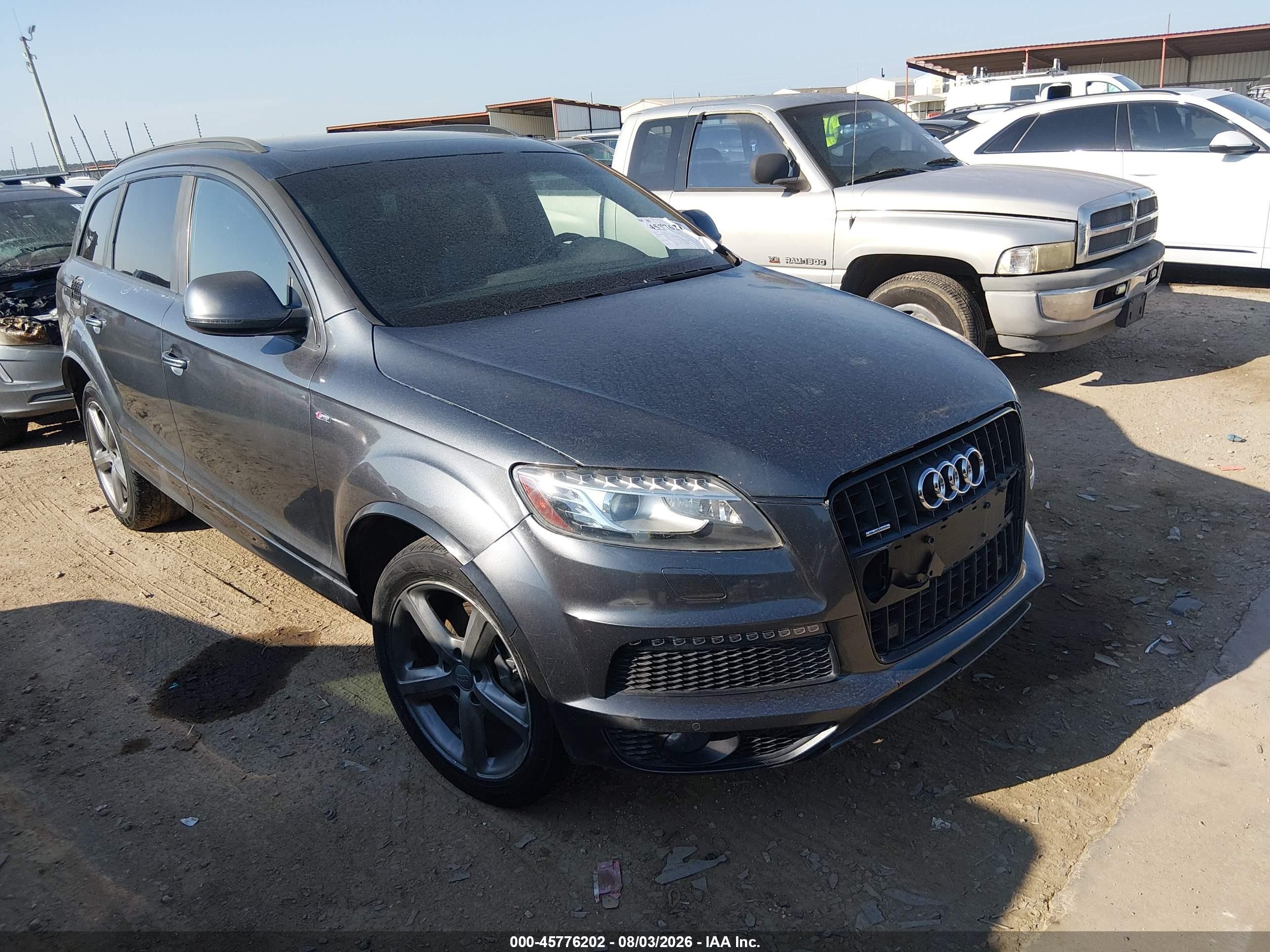 2014 Audi Q7 Prestige, VIN WA1WMAFE7ED002927 — All over