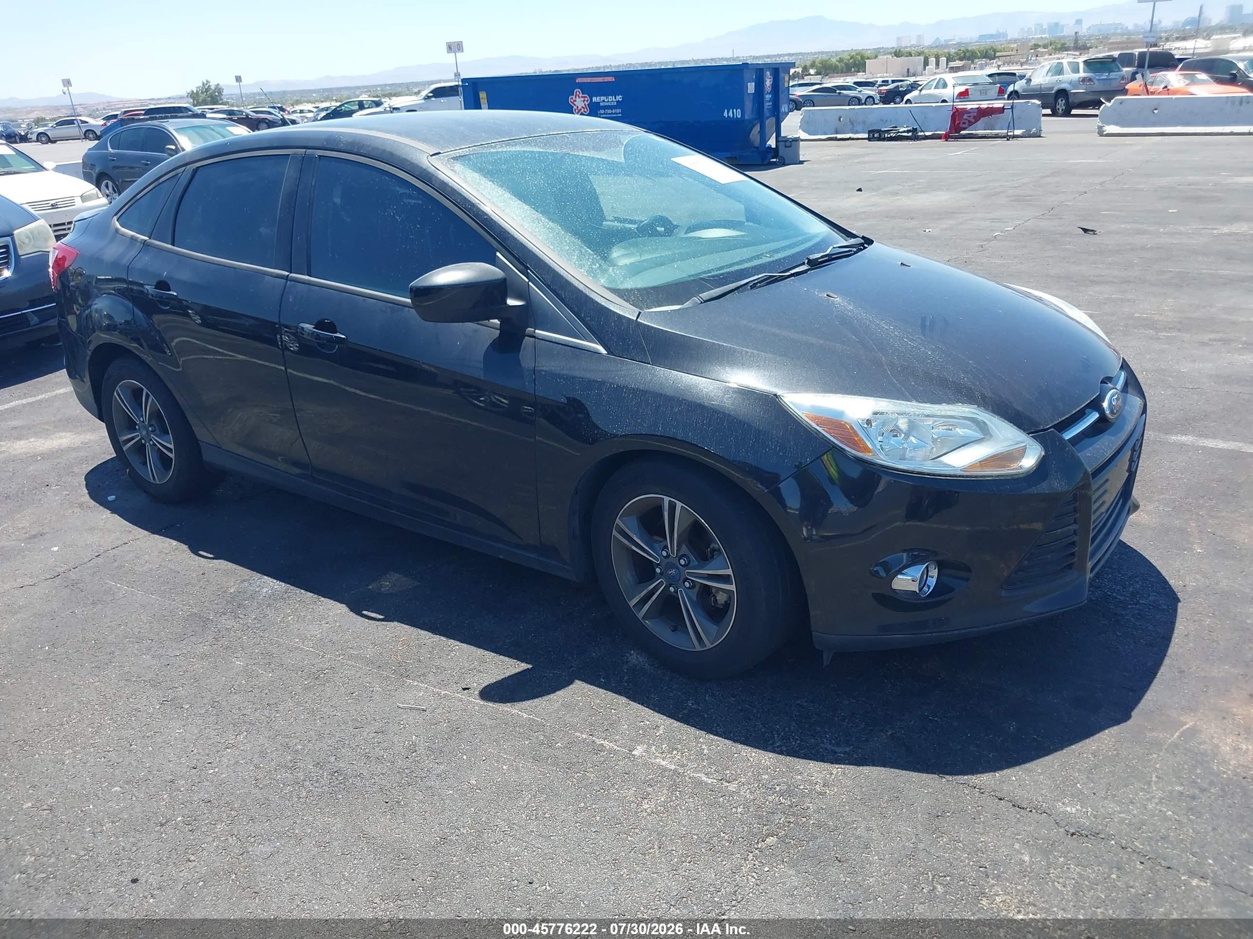 2012 Ford Focus SE, VIN 1FAHP3F21CL302138 — Обычный износ