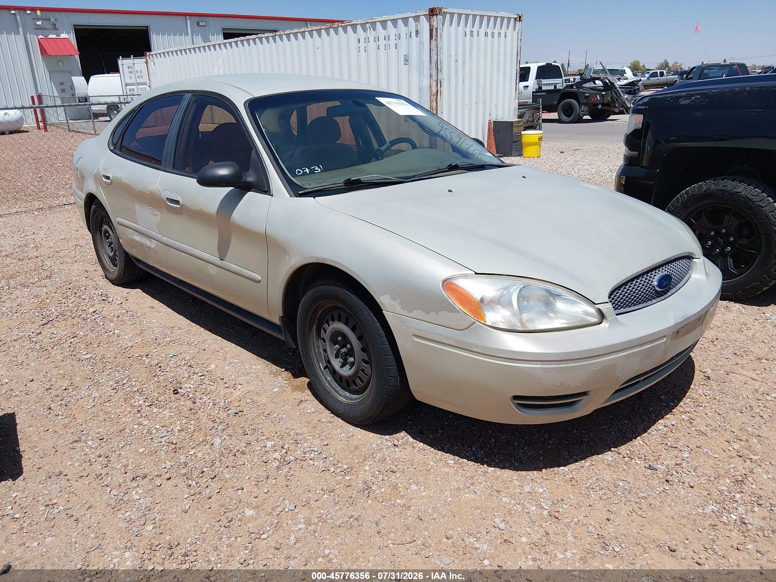 2006 Ford Taurus SE, VIN 1FAFP53U86A242898 — Обычный износ