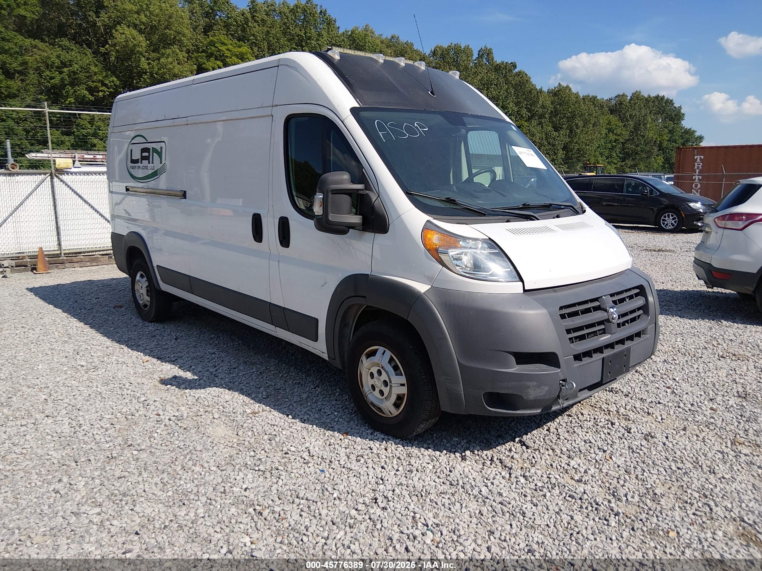 2014 Ram ProMaster Cargo, VIN 3C6TRVDDXEE120343 — Механическое