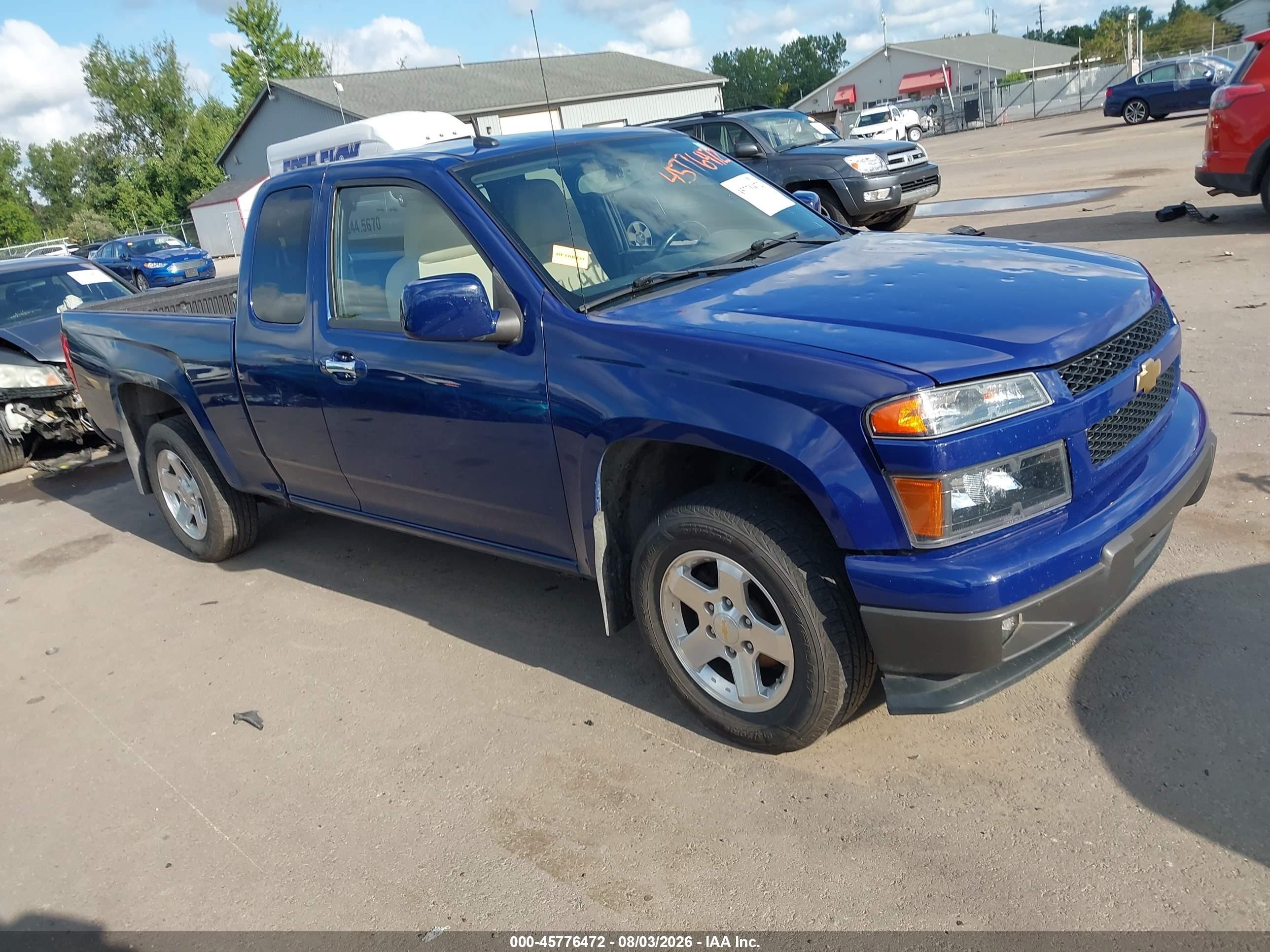 2011 Chevrolet Colorado 1LT, VIN 1GCESCF91B8108588 — Град