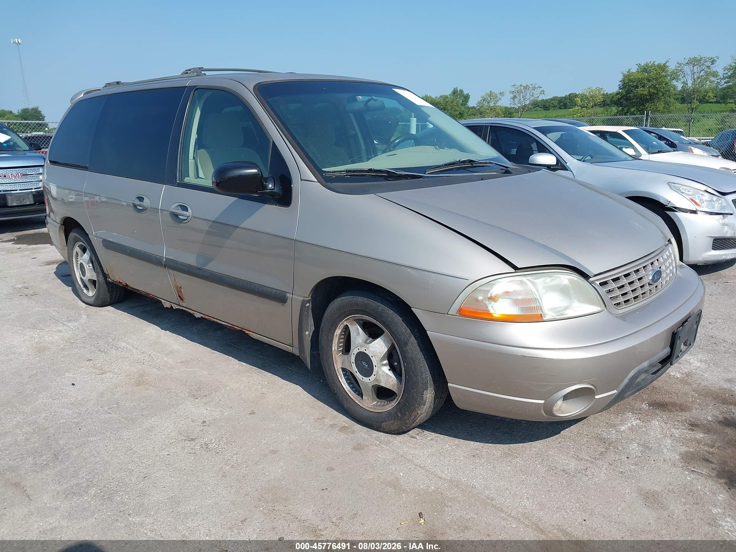 2002 Ford Windstar LX, VIN 2FMZA51462BA69341 — Normal wear