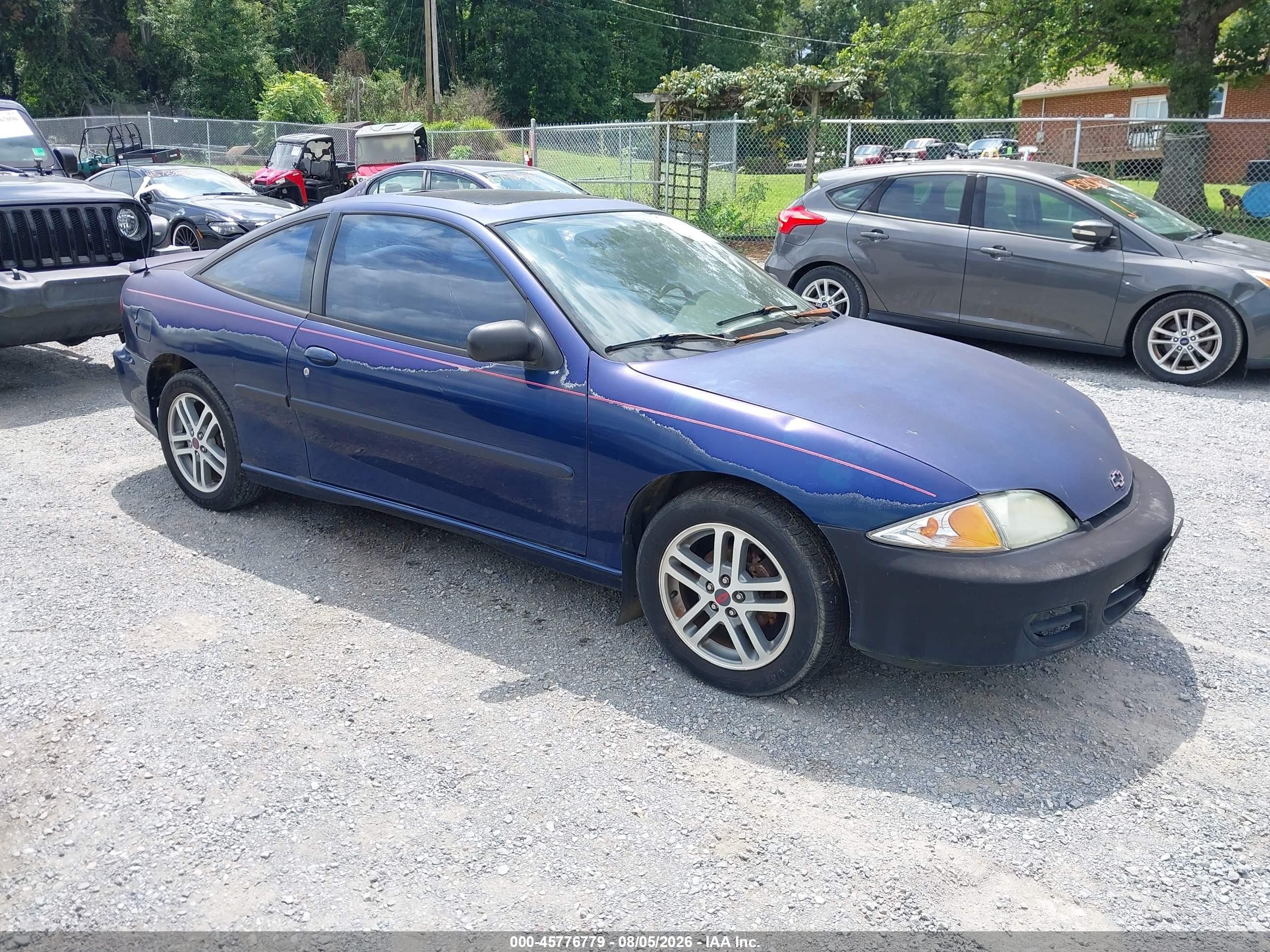 2002 Chevrolet Cavalier, VIN 1G1JC124127293945 — Обычный износ
