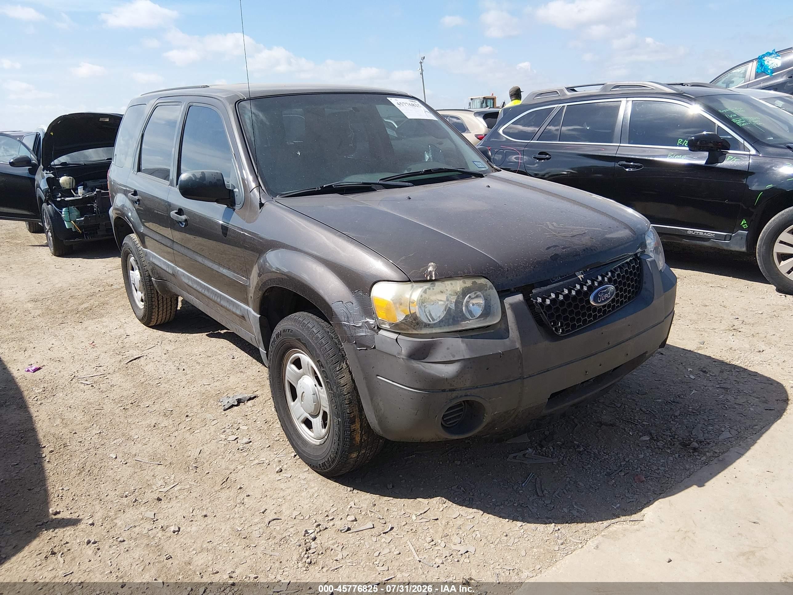2007 Ford Escape XLS, VIN 1FMYU02Z67KB78783 — Обычный износ