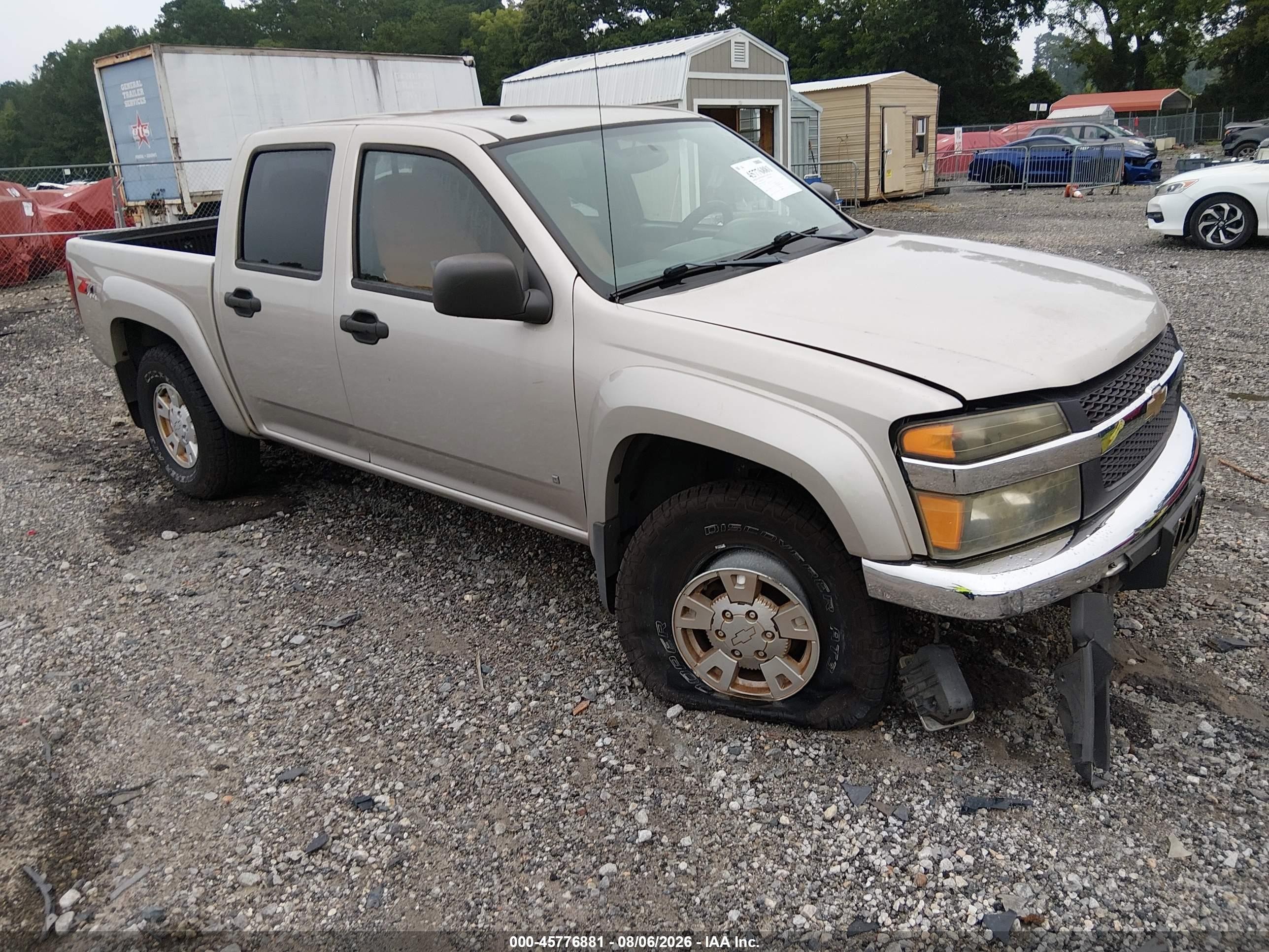 2006 Chevrolet Colorado 2LT, VIN 1GCDT136768193854 — Undercarriage