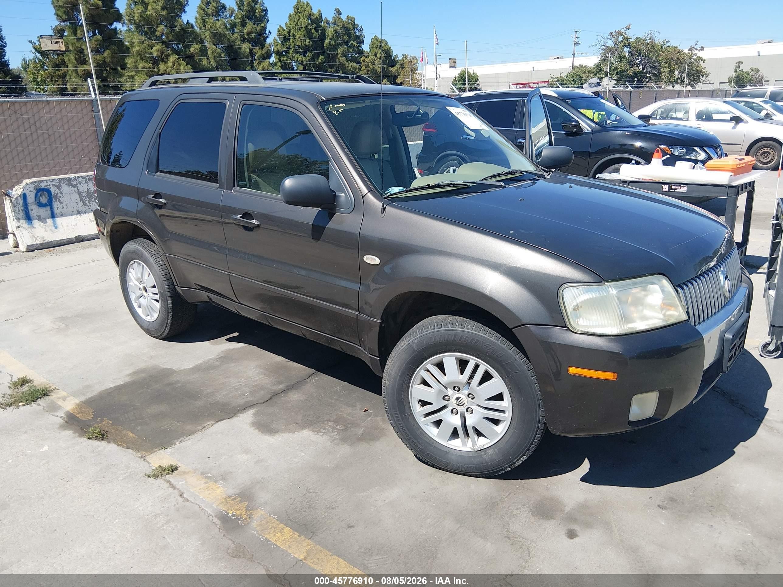 2006 Mercury Mariner Luxury, VIN 4M2YU56186DJ02839 — Обычный износ