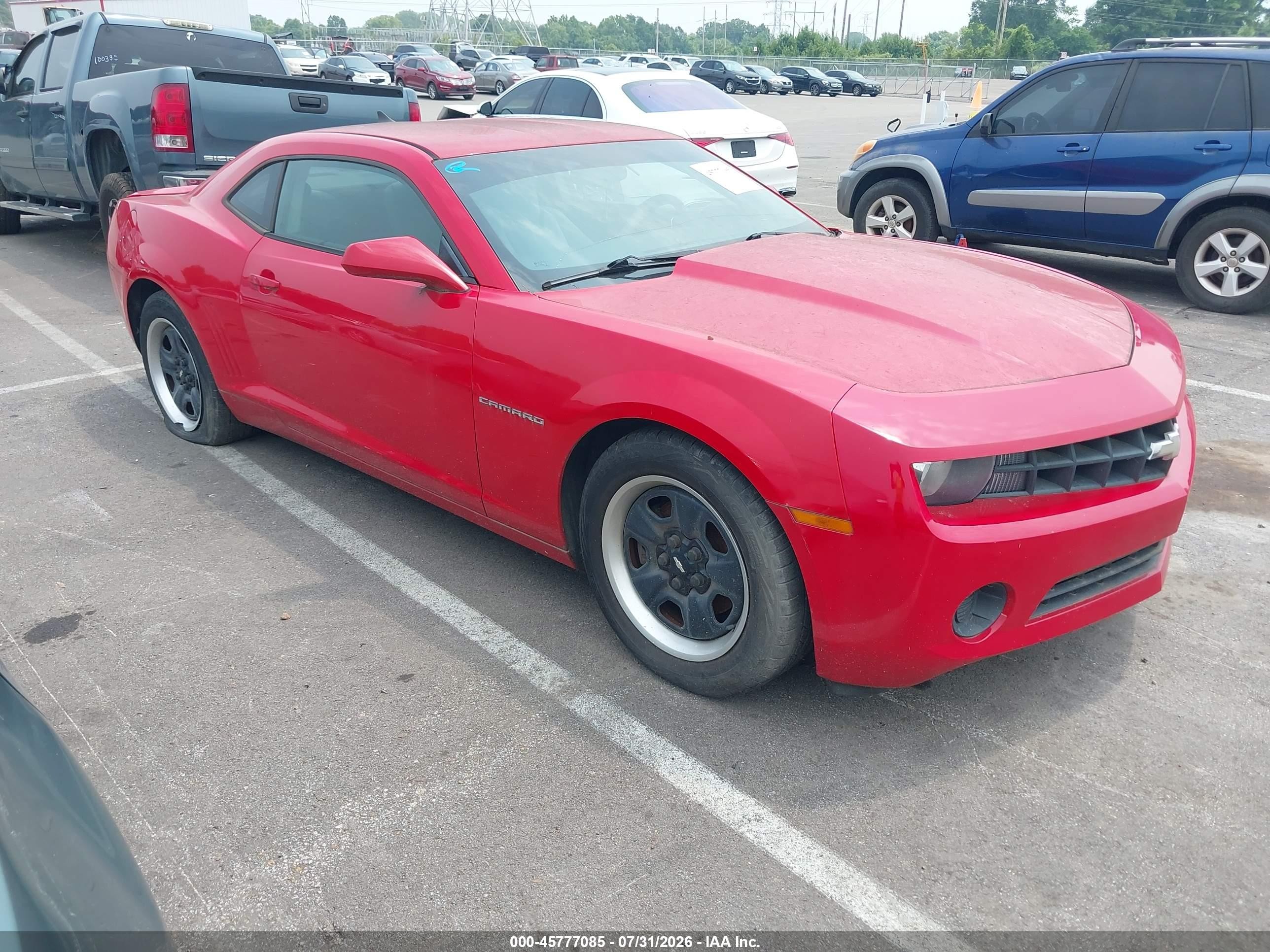 2012 Chevrolet Camaro 2LS, VIN 2G1FA1E36C9137897 — Side