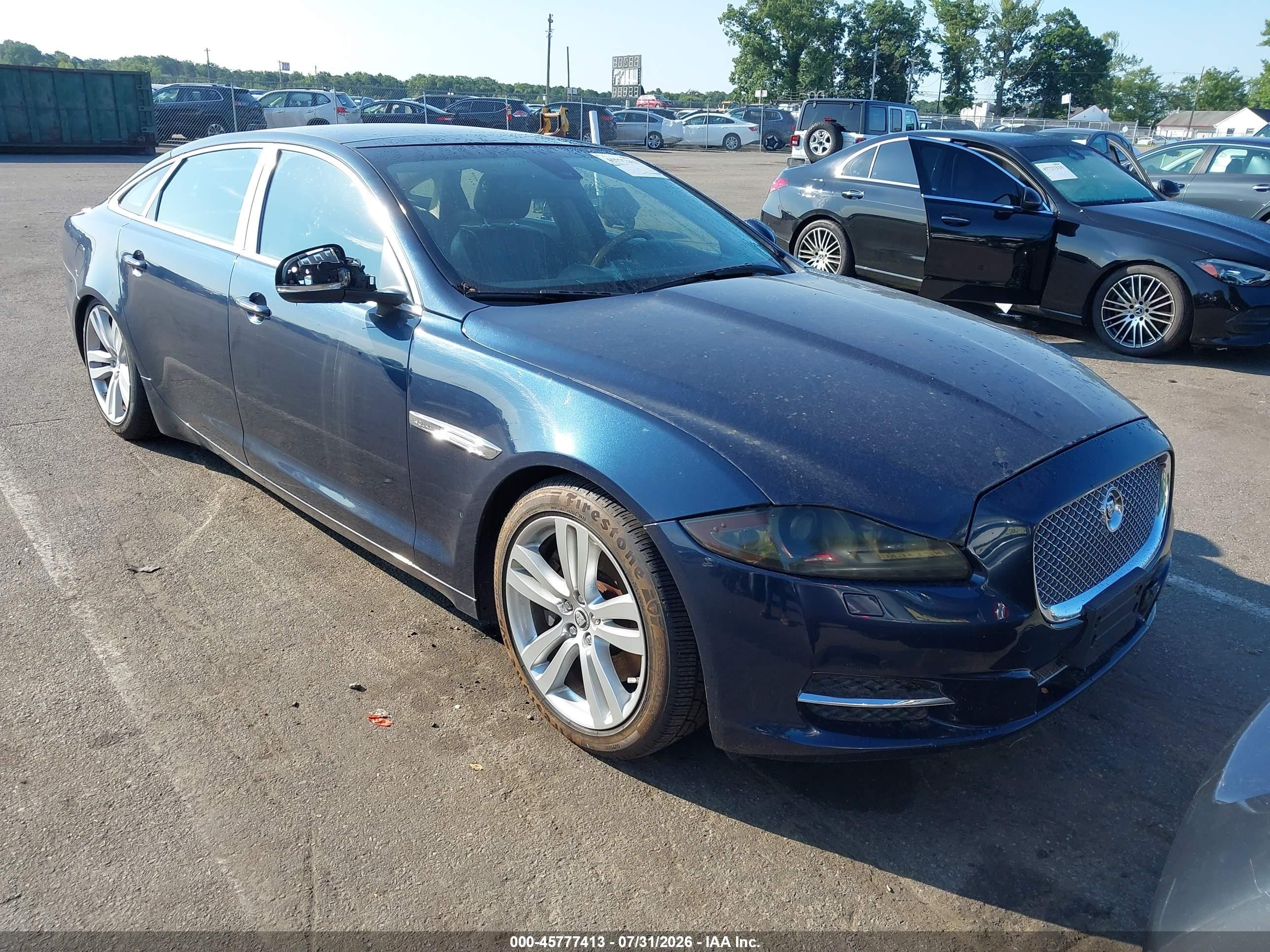 2011 Jaguar XJ XJL, VIN SAJWA2GBXBLV13642 — Обычный износ