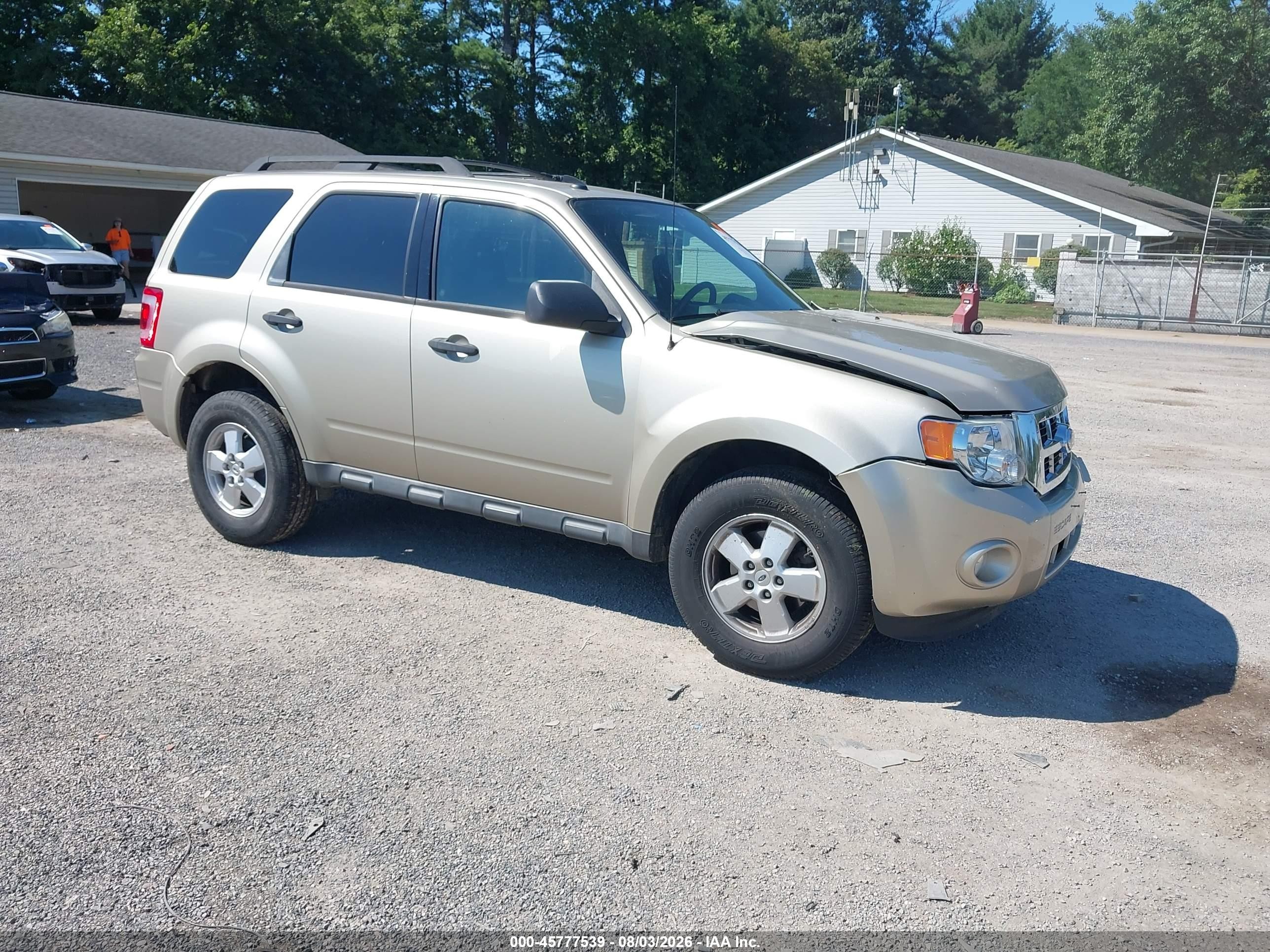 2010 Ford Escape XLT, VIN 1FMCU0DG8AKC28984 — Front end
