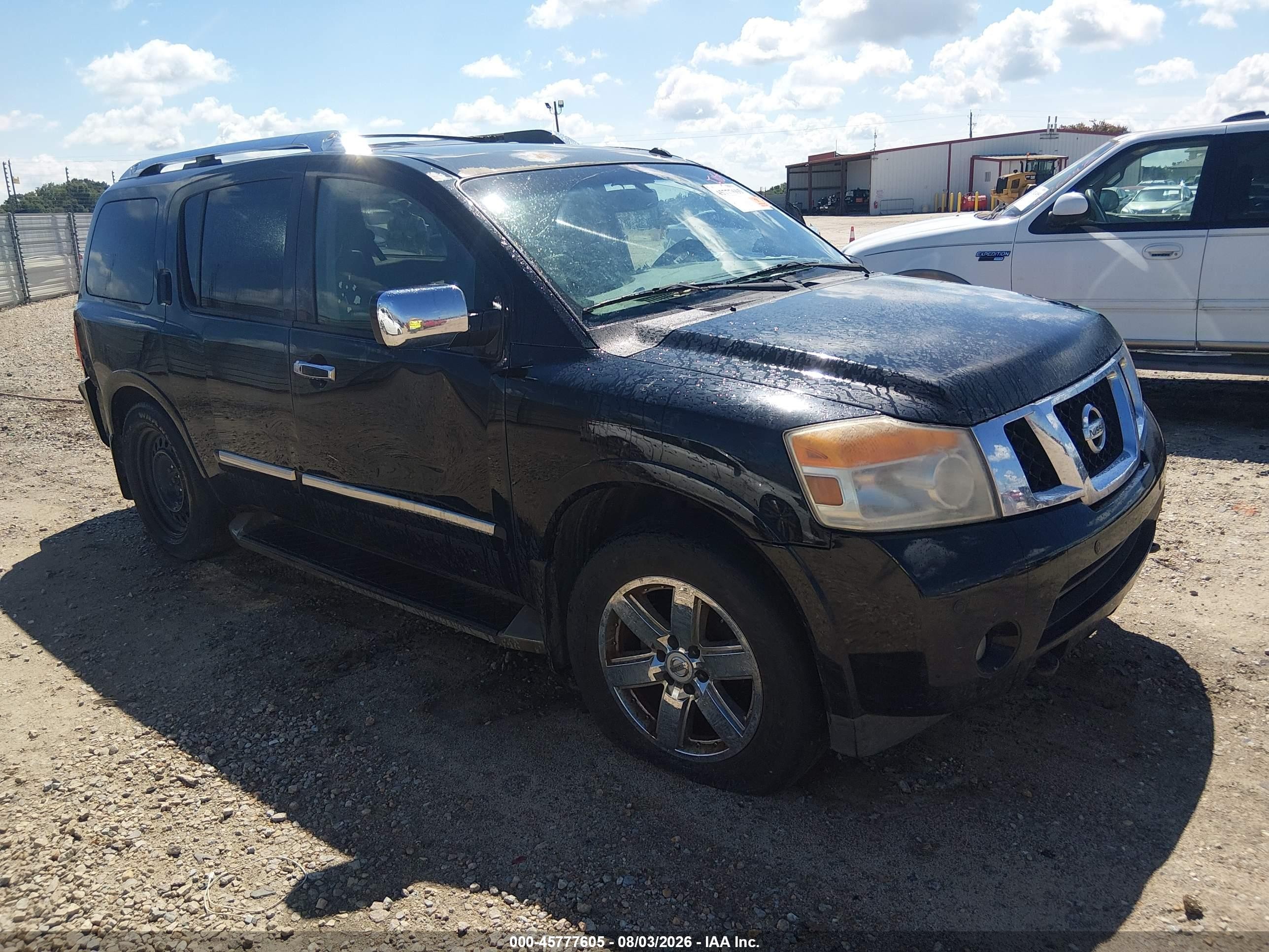 2012 Nissan Armada Platinum, VIN 5N1BA0NF2CN621228 — Normal wear