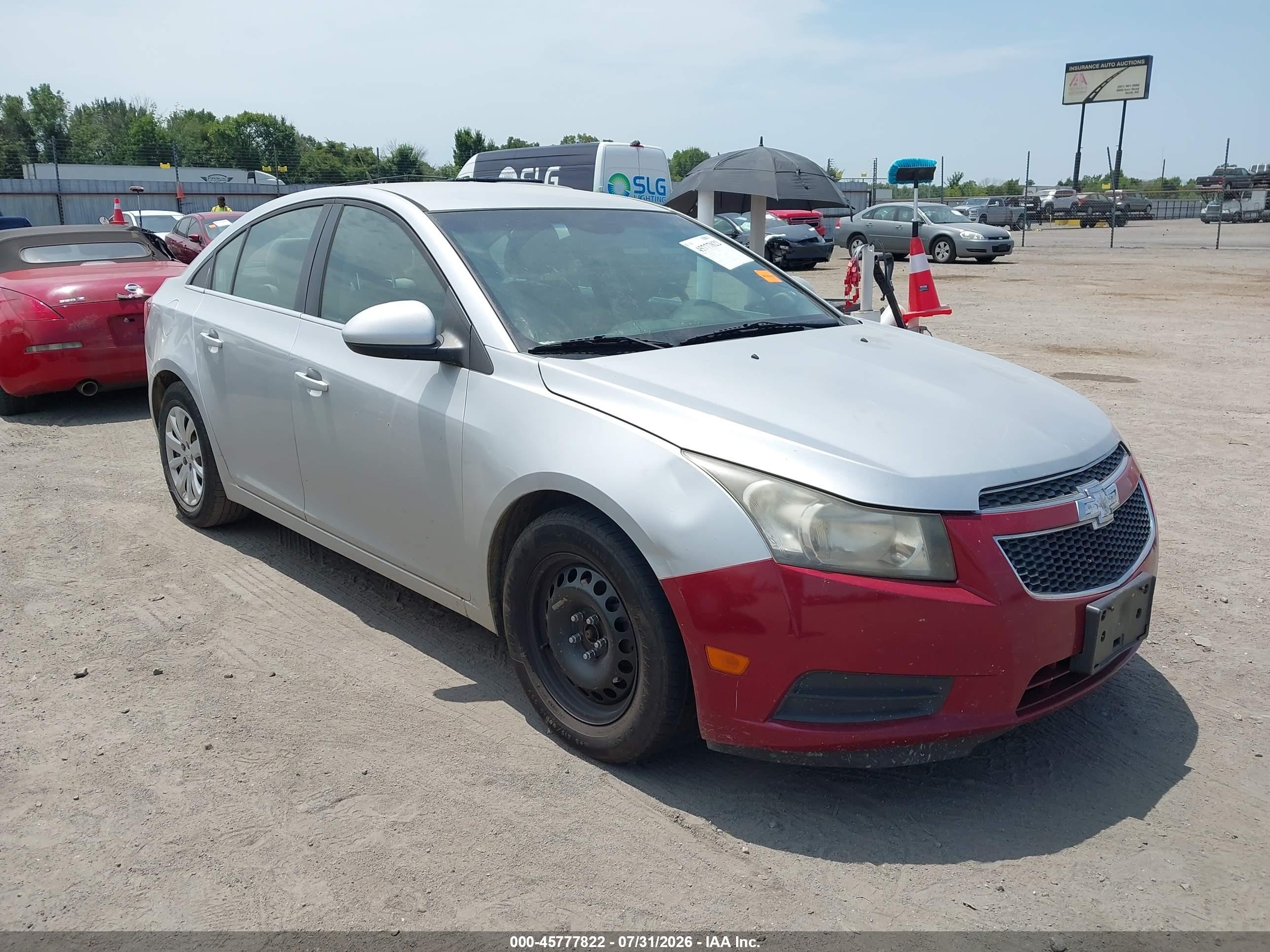 2011 Chevrolet Cruze 1LT, VIN 1G1PF5S9XB7209495 — Обычный износ