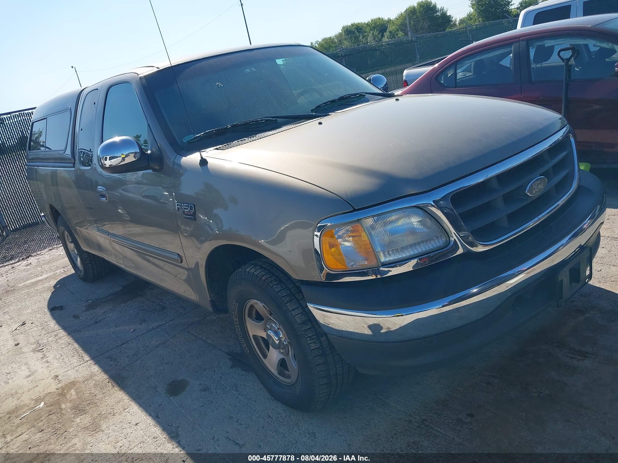 2002 Ford F-150 XL, VIN 1FTRX17W52NB43079 — Normal wear