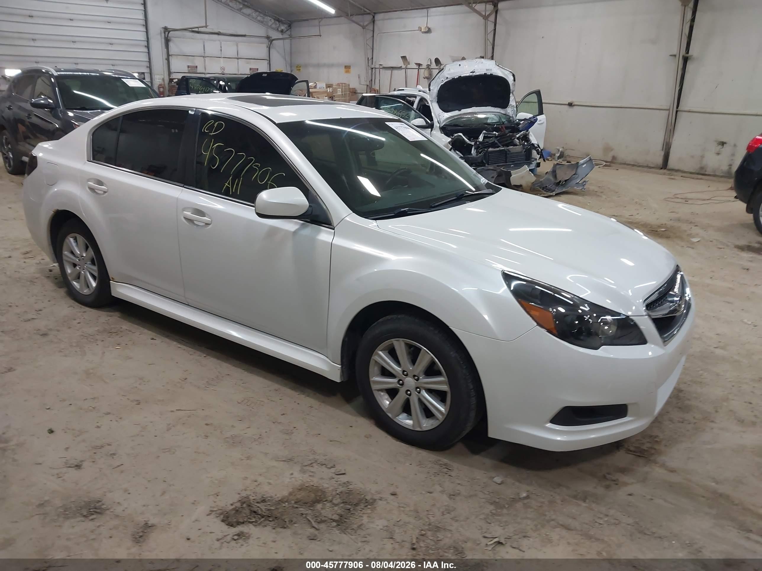 2011 Subaru Legacy Premium Power Moon, VIN 4S3BMBG61B3258080 — Theft recovery
