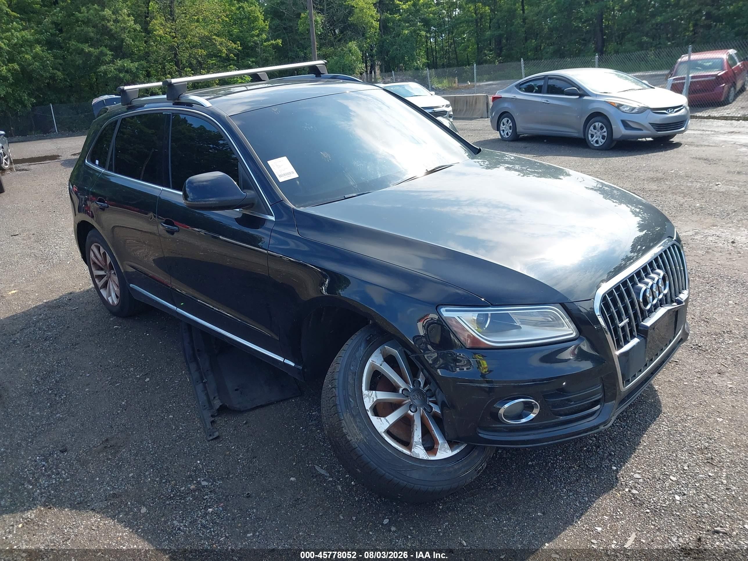 2013 Audi Q5 Premium Plus, VIN WA1LFAFP6DA075513 — Перед