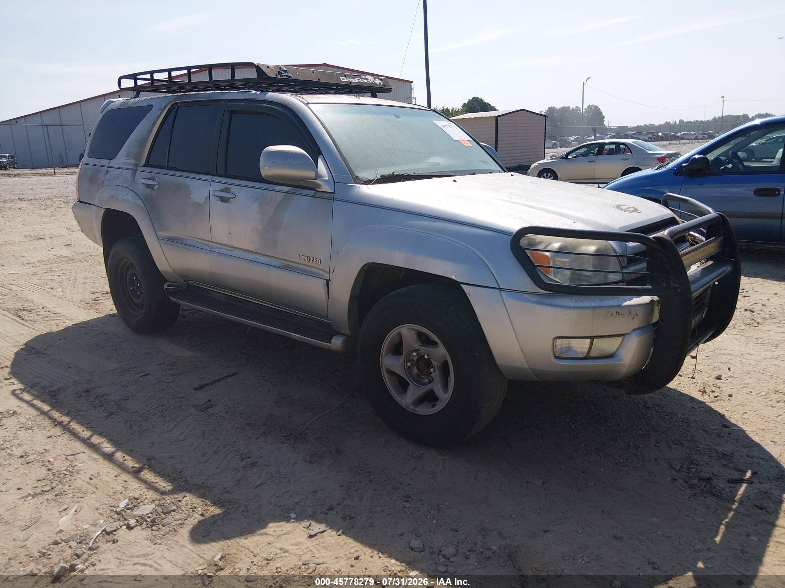 2003 Toyota 4Runner Limited, VIN JTEZU17R430008026 — Обычный износ