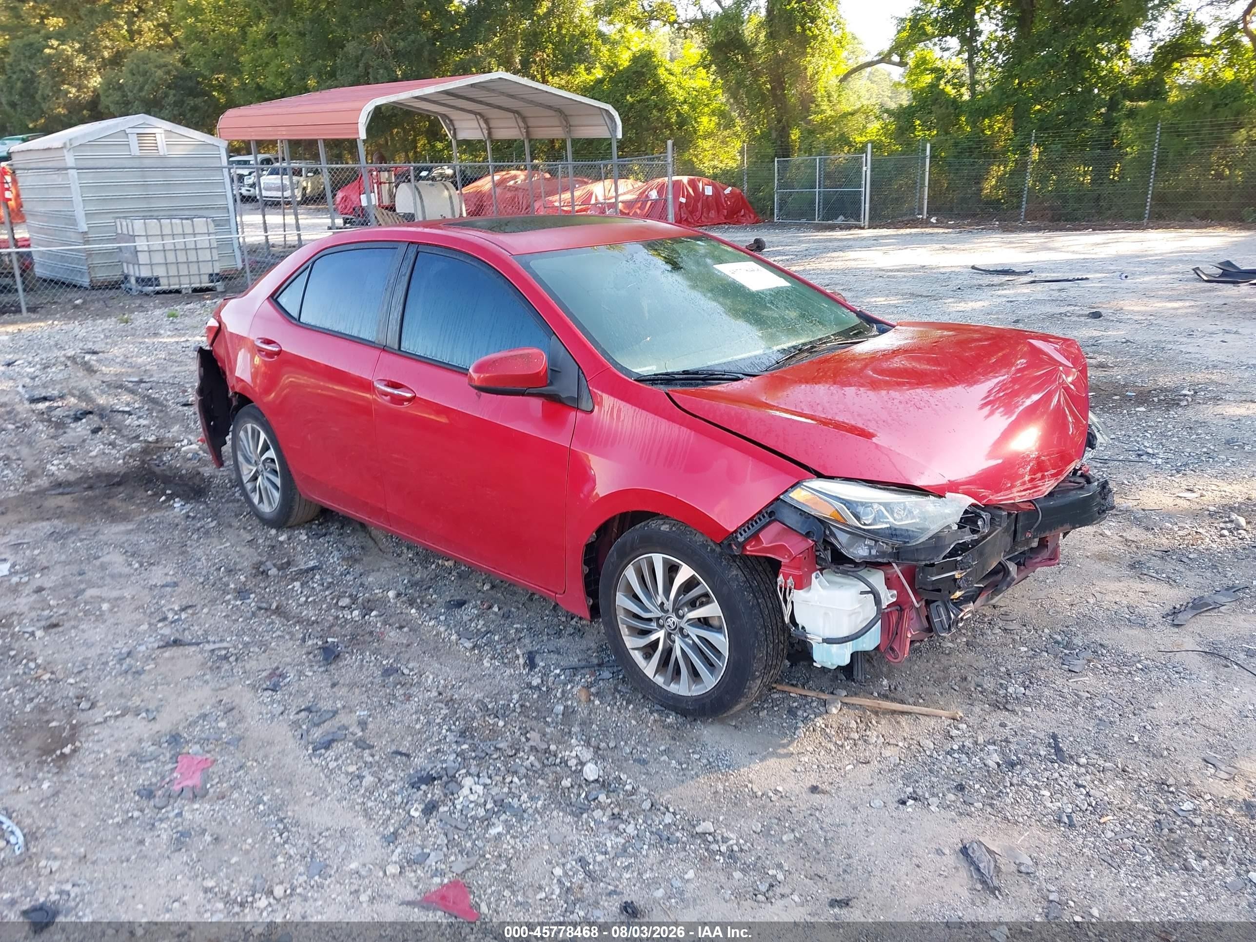 2019 Toyota Corolla SE, VIN 2T1BURHE6KC162581 — Front end