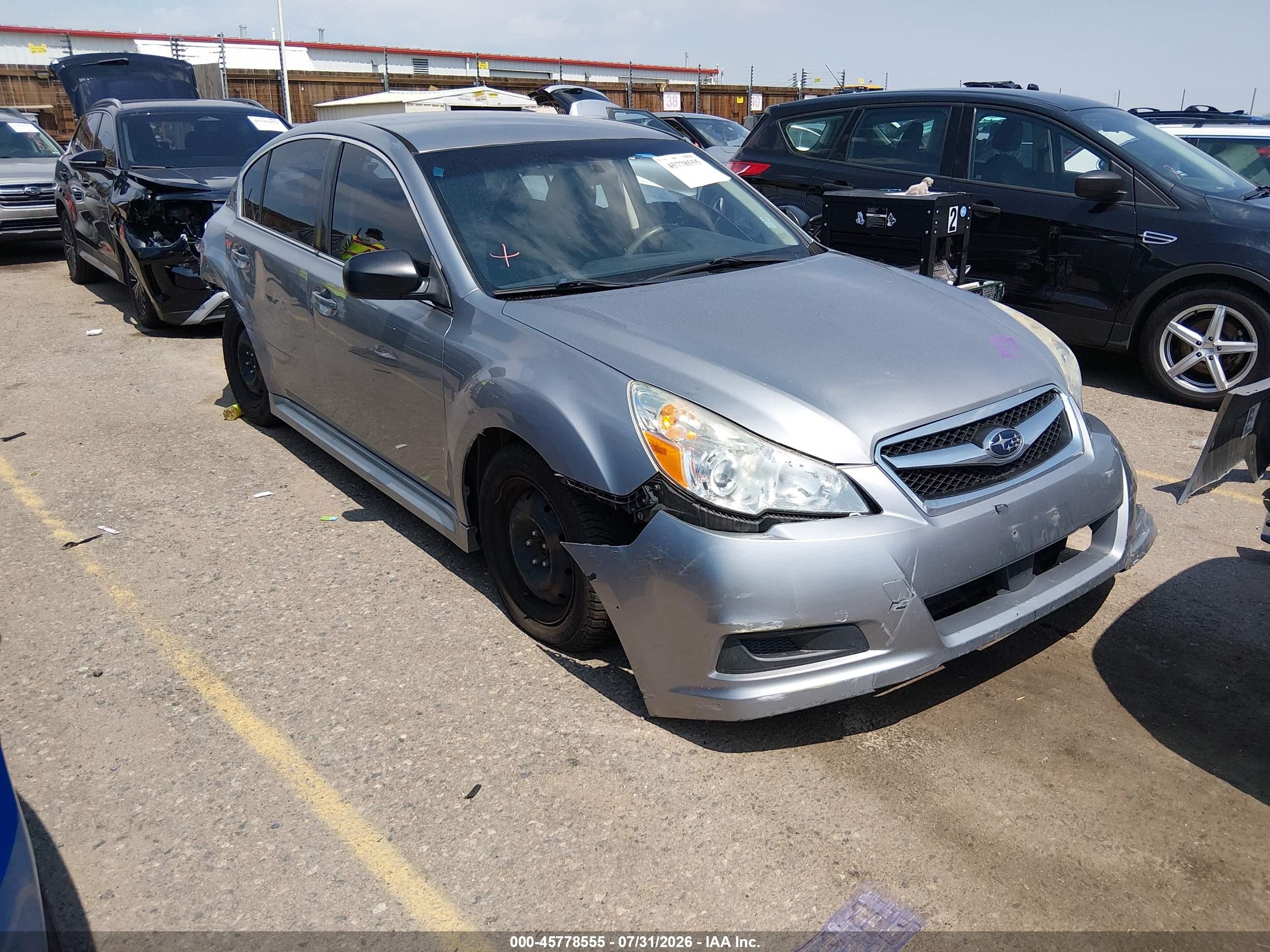2011 Subaru Legacy 2.5i, VIN 4S3BMBA65B3251724 — All over