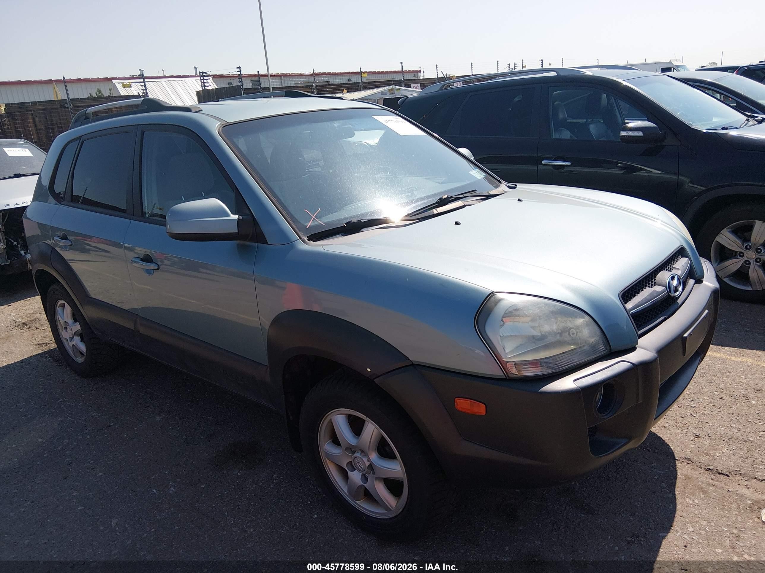 2005 Hyundai Tucson GLS, VIN KM8JN12D05U092637 — Normal wear