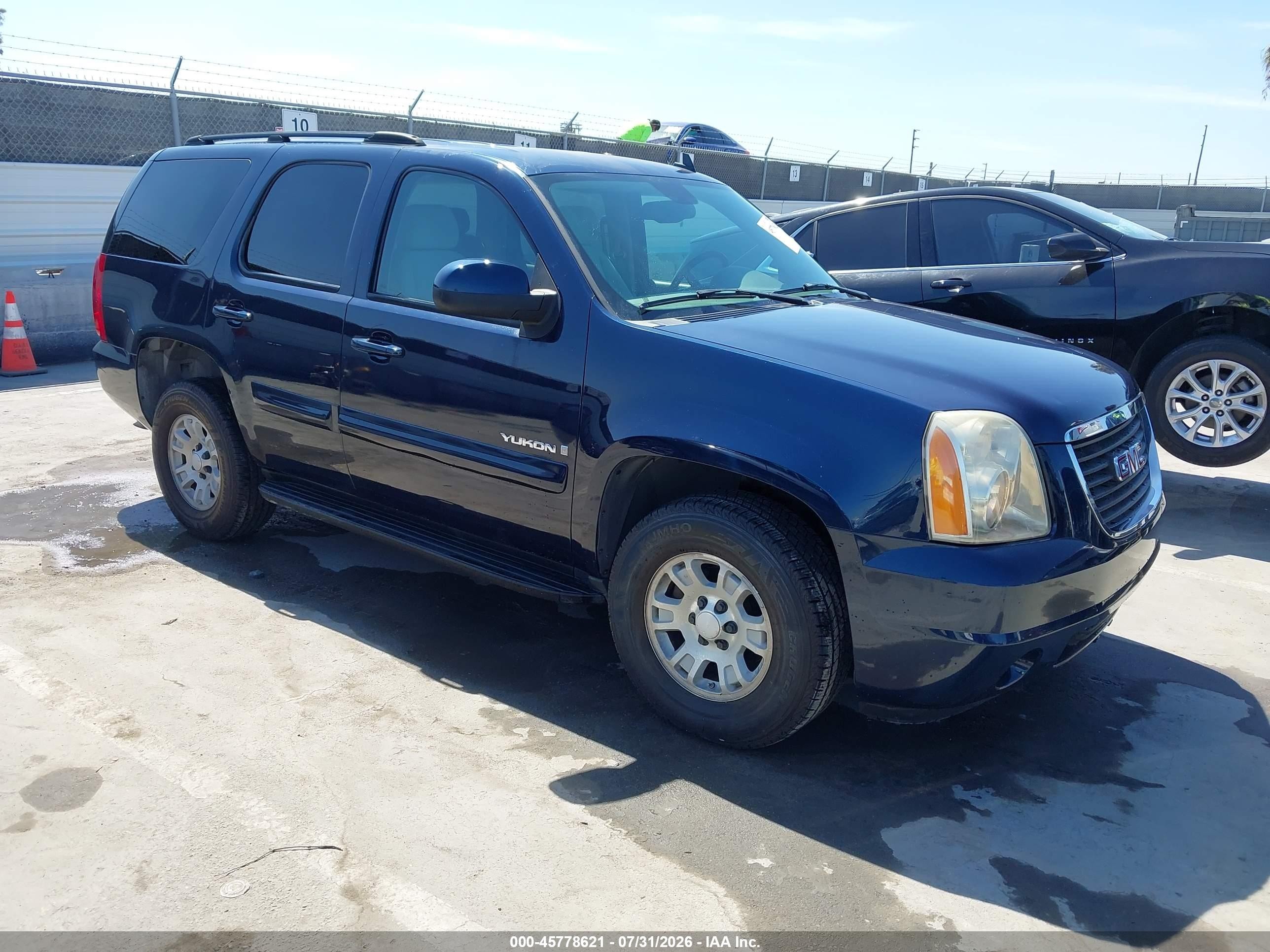 2007 GMC Yukon SLT, VIN 1GKFC13J87R115807 — Normal wear