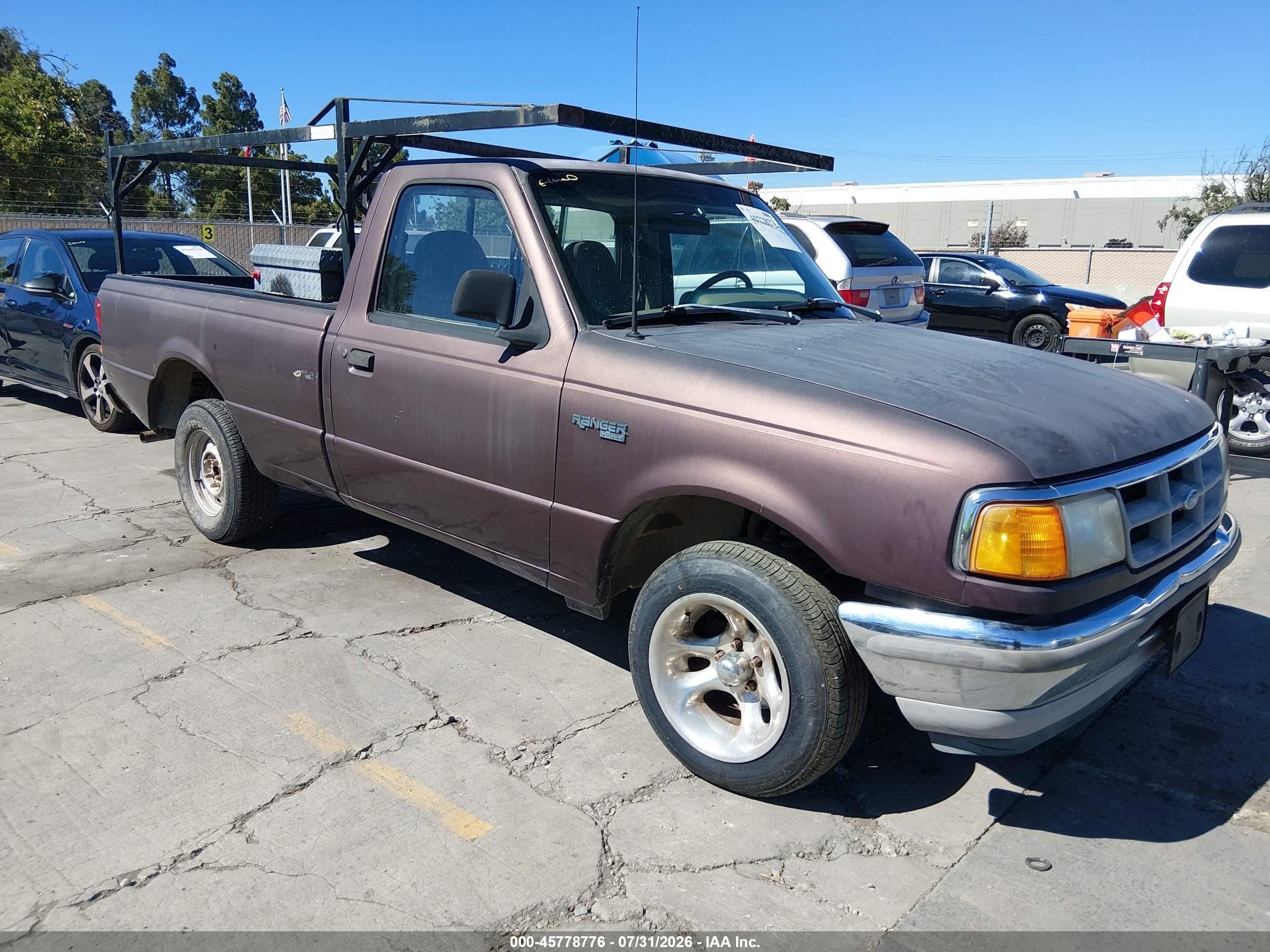 1993 Ford Ranger Splash, VIN 1FTCR10X5PUC56479 — Normal wear
