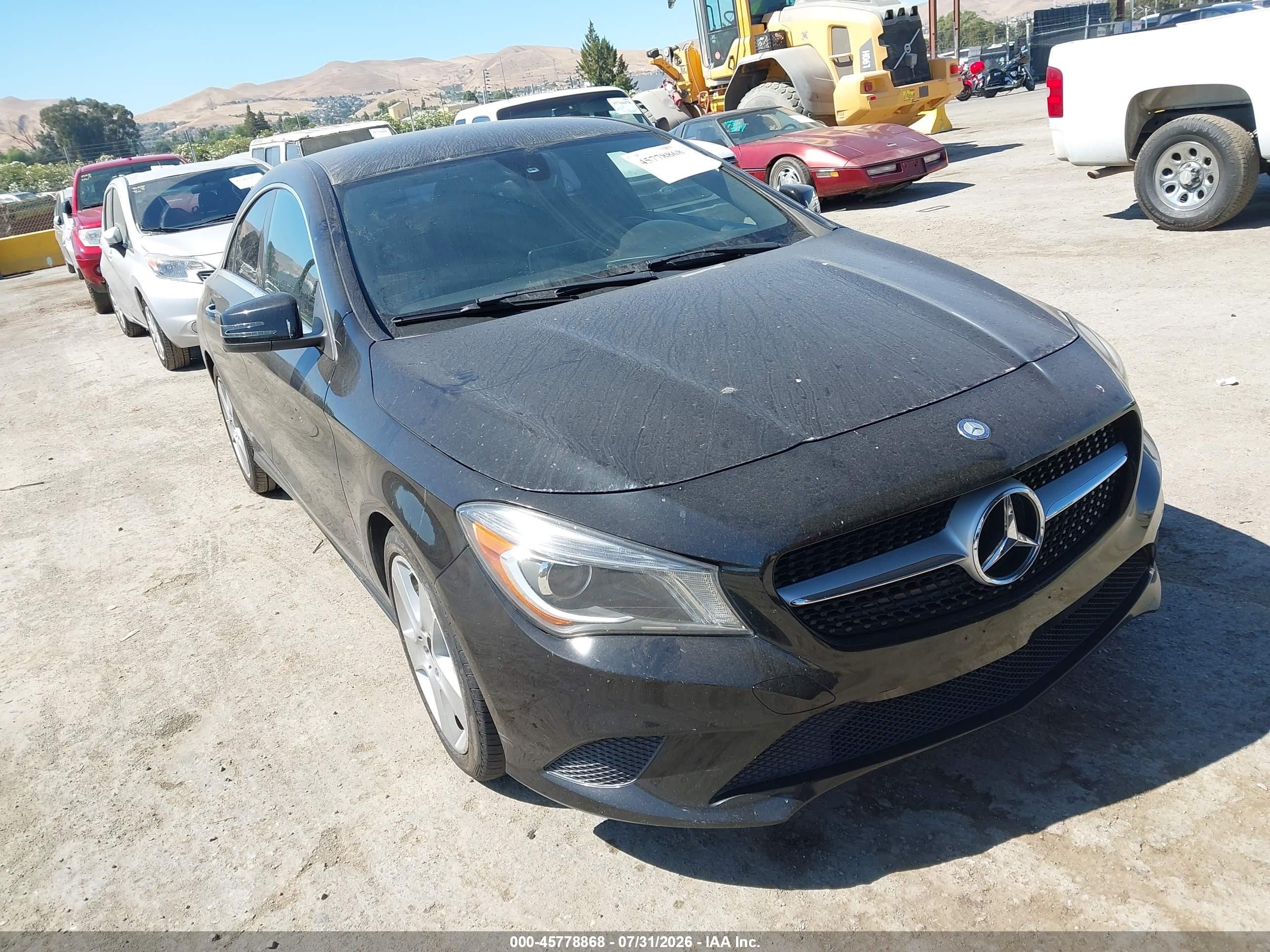 2015 Mercedes-Benz CLA 250, VIN WDDSJ4EB4FN249054 — Normal wear